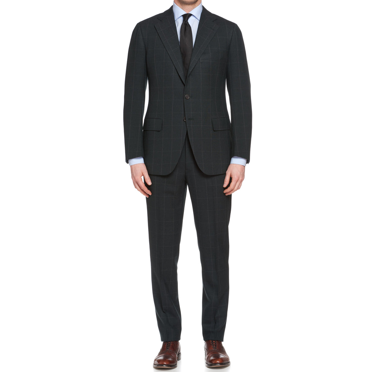 Tuxedo cesare attolini suit Cesare Attolini Silk Two-Piece Blazer - 11 75 Rise, Neutrals Suiting, Clothing - CEA23417