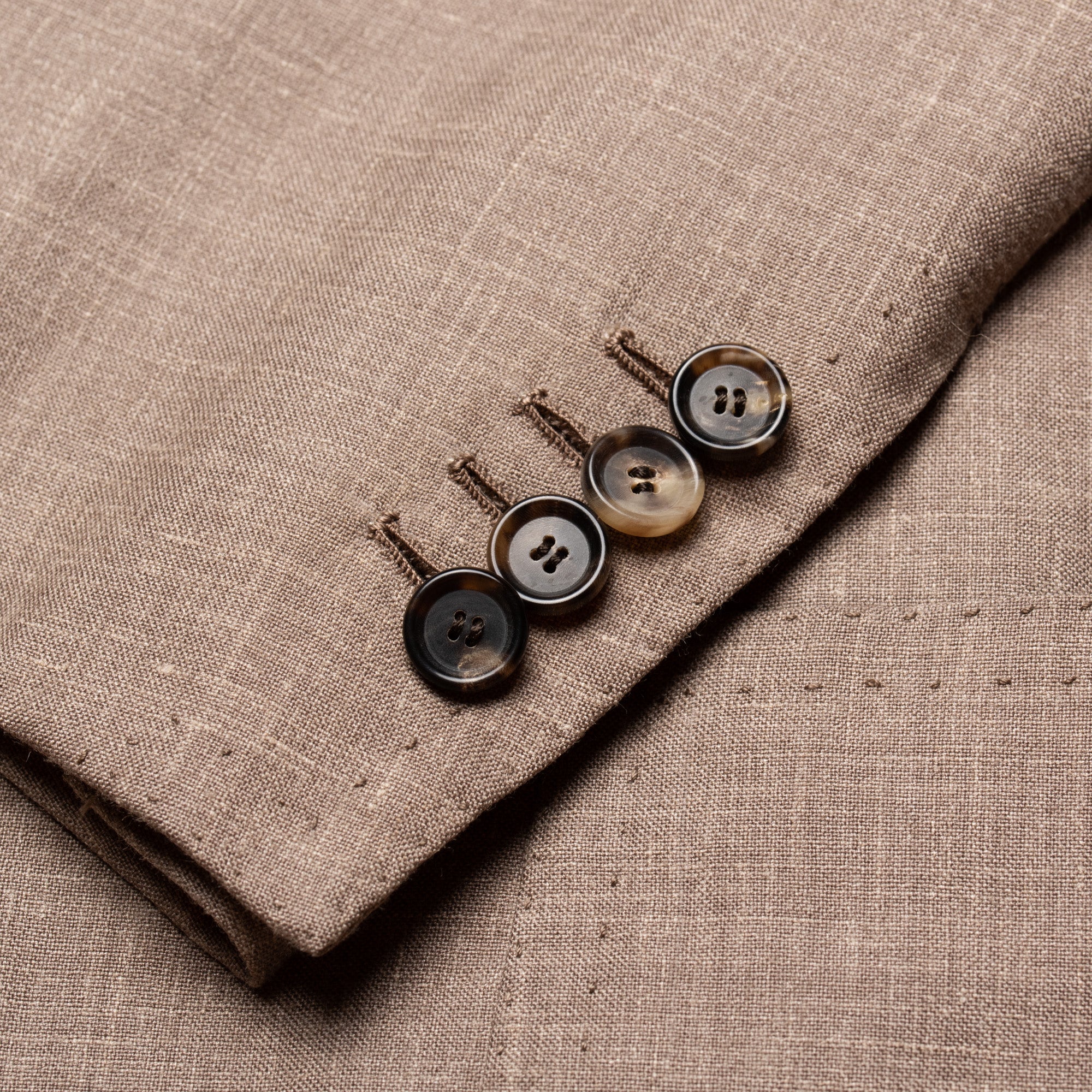 CESARE ATTOLINI for M.BARDELLI Gray Wool-Silk-Linen Jacket EU 50 NEW US 40 CESARE ATTOLINI