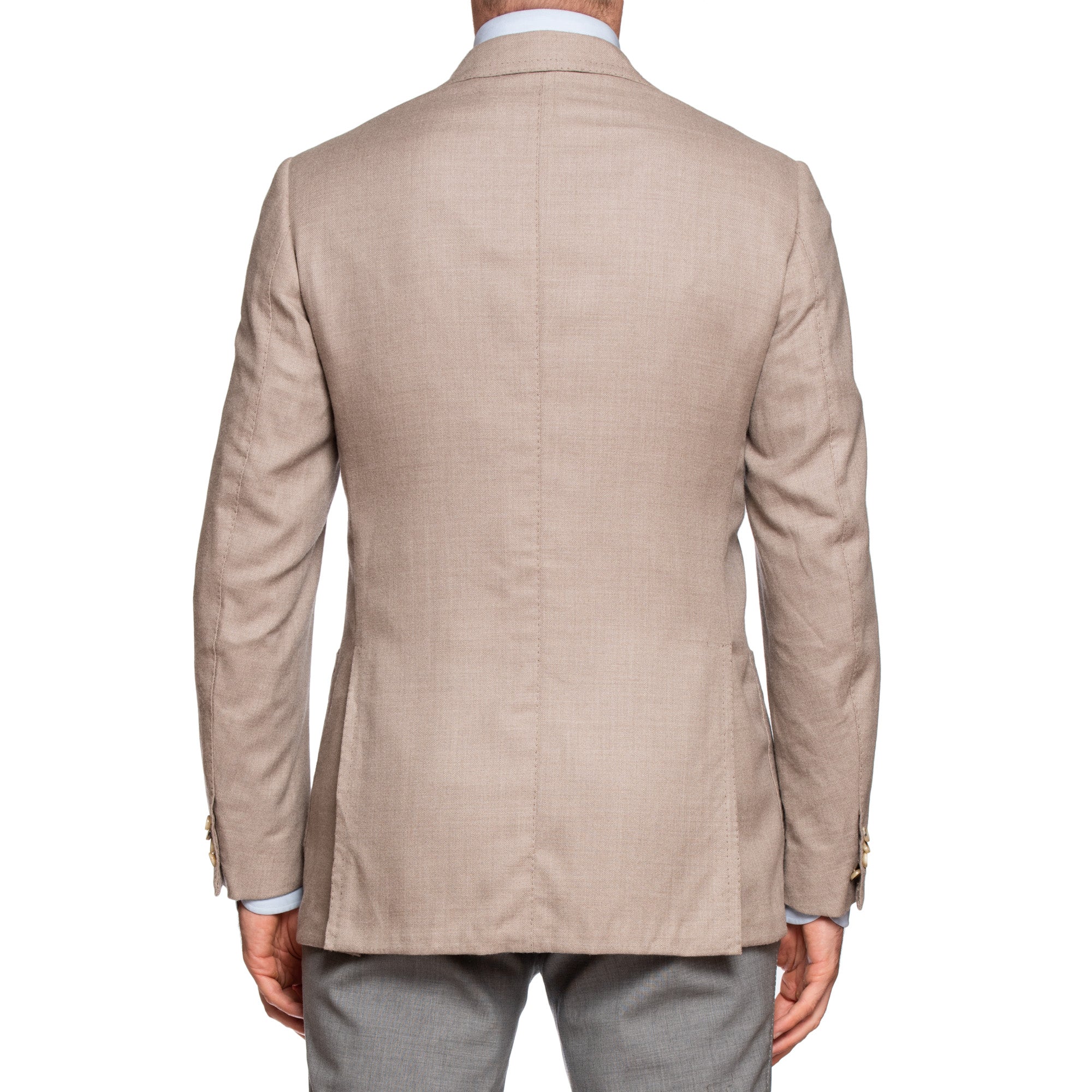 CESARE ATTOLINI for M.BARDELLI Light Gray Wool Super 140's Jacket 50 NEW US 40 CESARE ATTOLINI