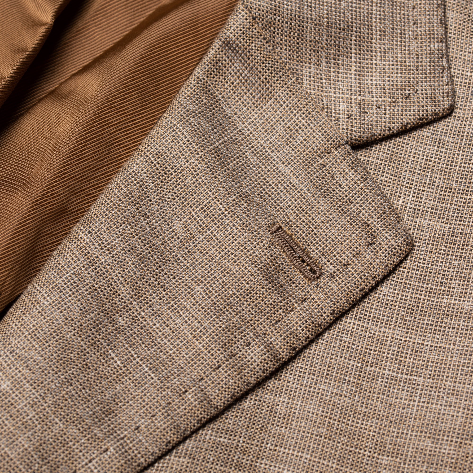 CESARE ATTOLINI for M.BARDELLI Khaki Cashmere-Silk-Cotton Jacket EU 50 NEW US 40 CESARE ATTOLINI