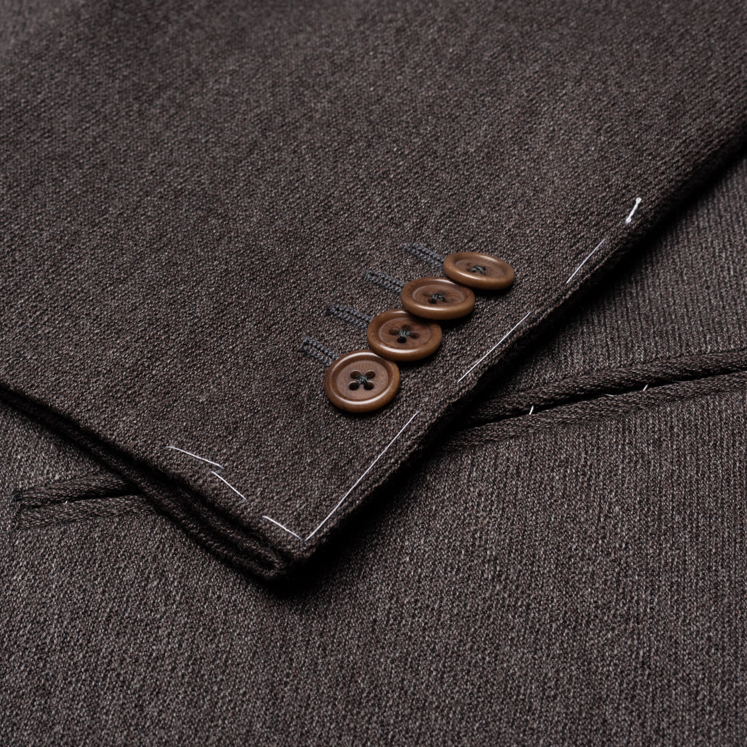 CORSOCHIARO by CASTANGIA Dark Brown Wool Suit EU 50 NEW US 40 CASTANGIA