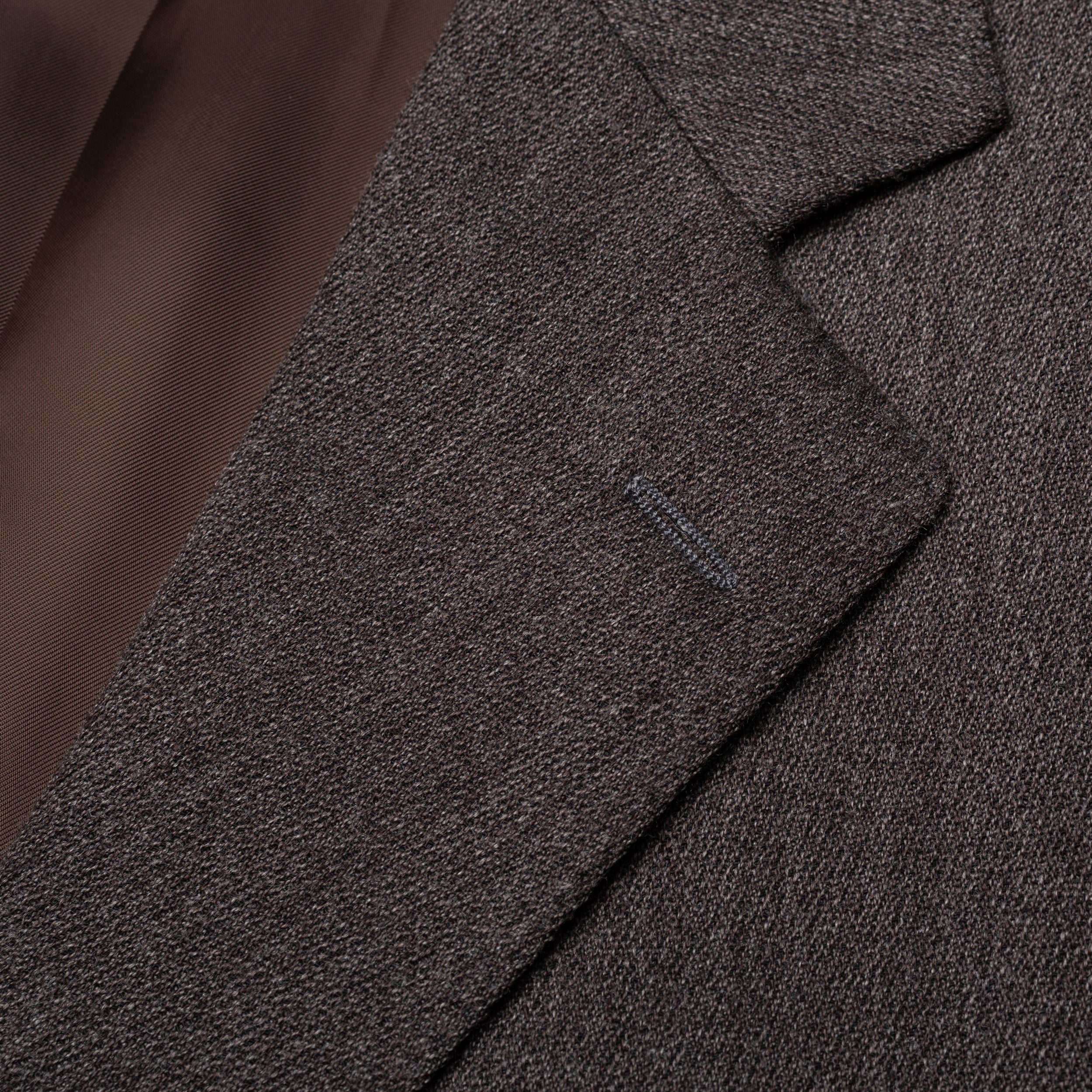 CORSOCHIARO by CASTANGIA Dark Brown Wool Suit EU 50 NEW US 40 CASTANGIA