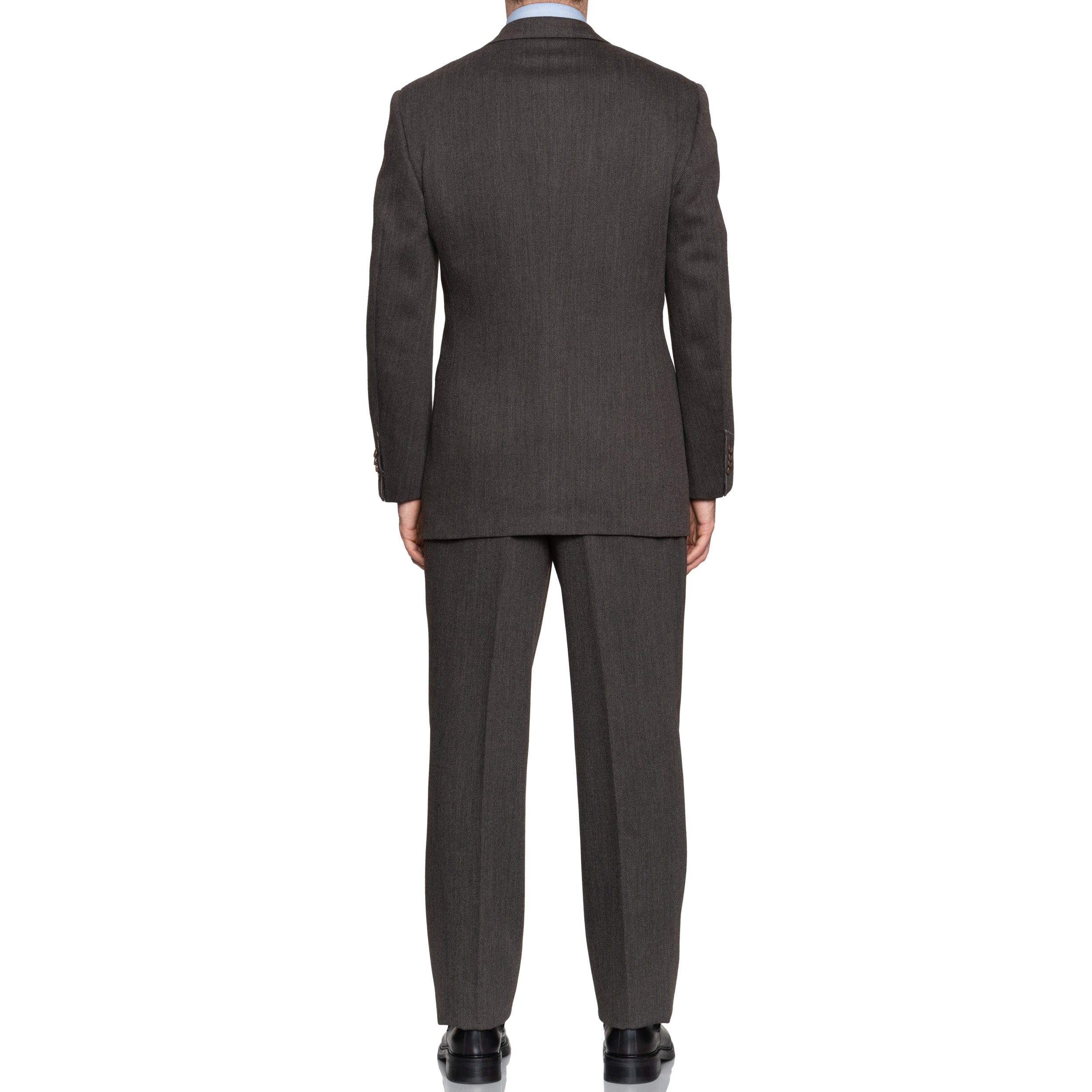 CORSOCHIARO by CASTANGIA Dark Brown Wool Suit EU 50 NEW US 40 CASTANGIA