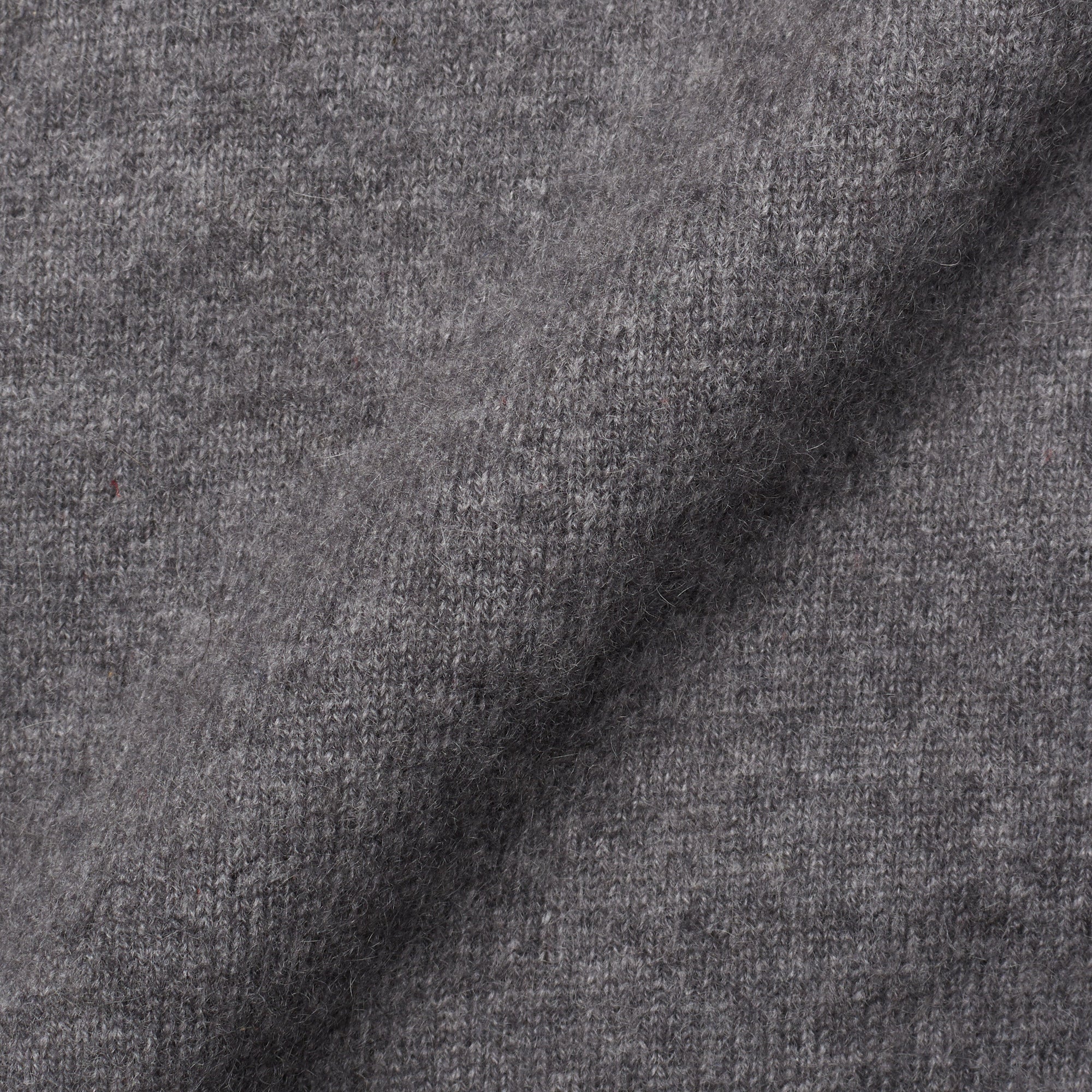 CRUCIANI Gray Cashmere Knit 2-Way Zip Cardigan Sweater EU 50 US M CRUCIANI