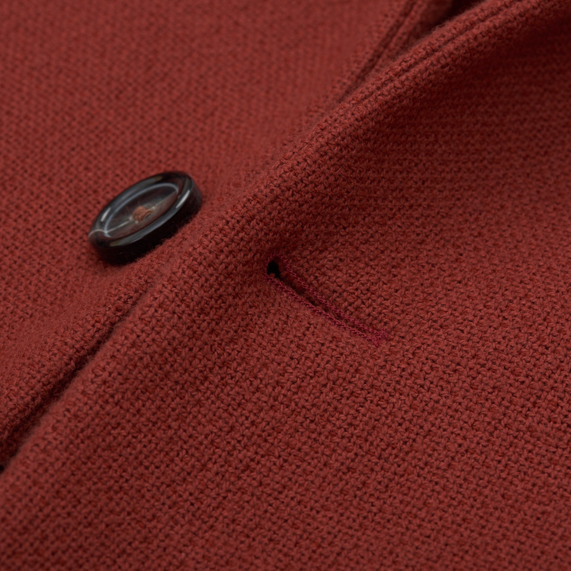 DAVID BROWN Brick Red Wool Hopsack Jacket Coat NEW Size M US 40 Slim Fit DAVID BROWN