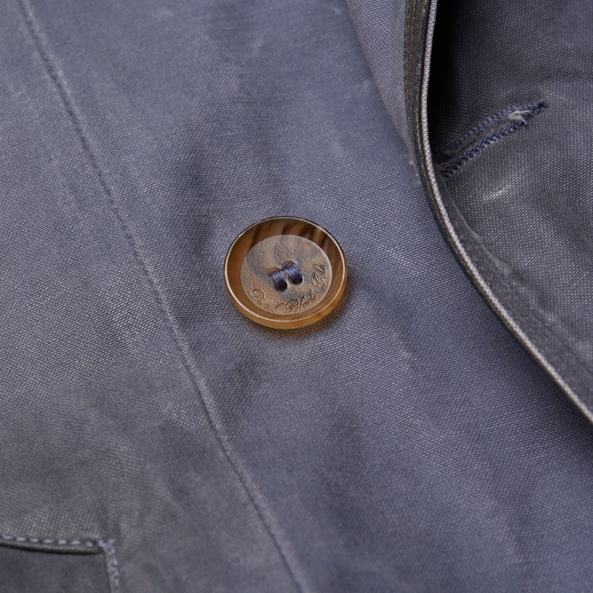 DIESEL Black Gold Gray Cotton Pea Coat Jacket Size S-M DIESEL