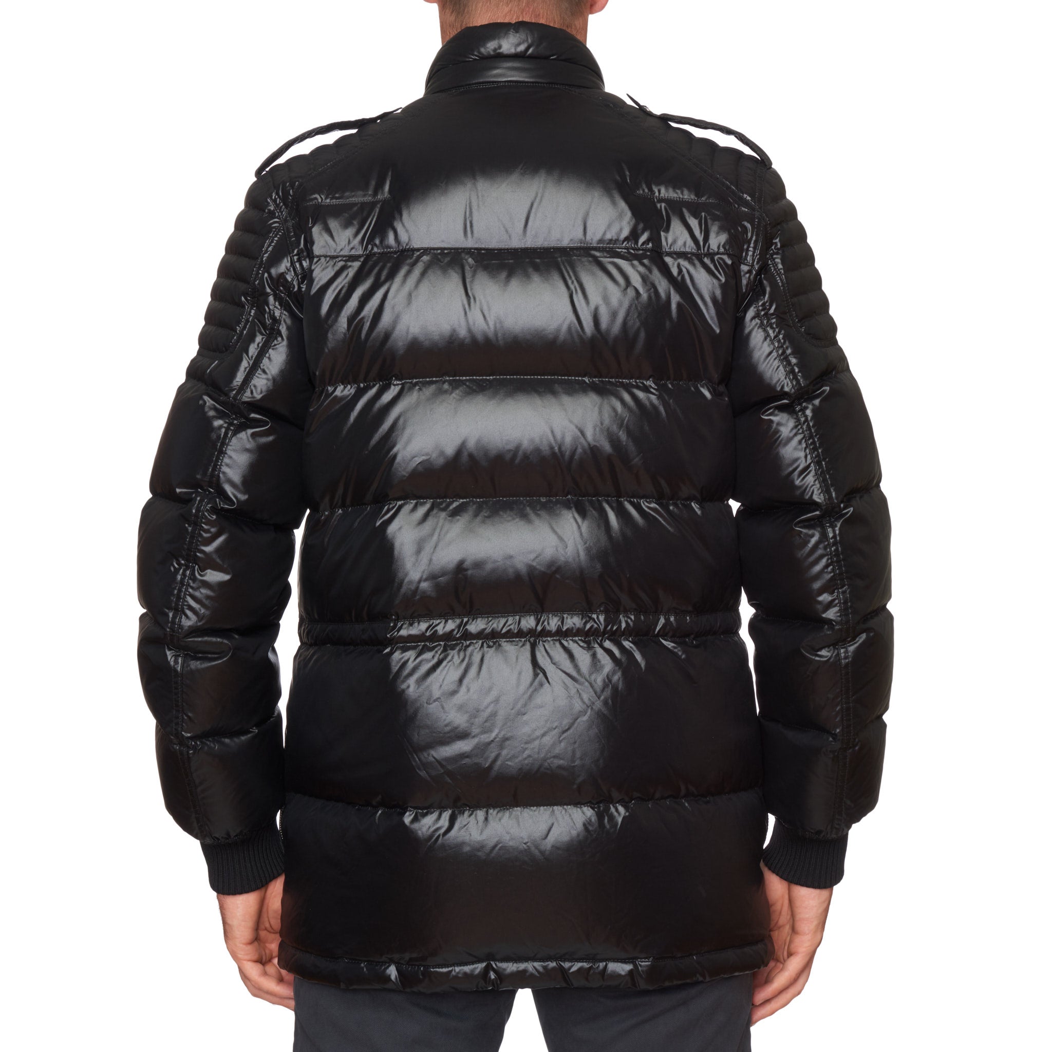 DIOR Homme Italy Black Goose Down Puffer Jacket Coat EU 50 US M 8H 2008 DIOR