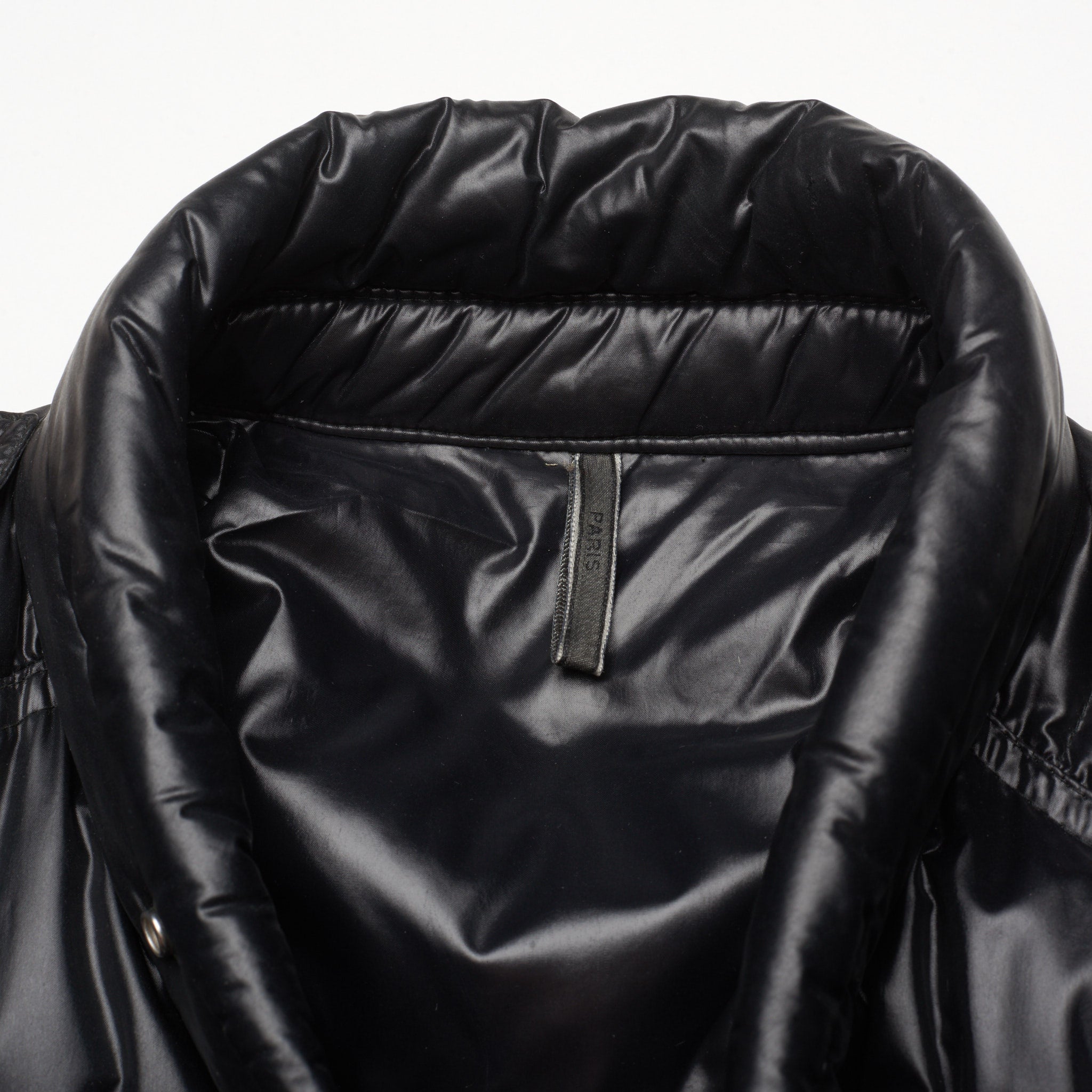 DIOR Homme Italy Black Goose Down Puffer Jacket Coat EU 50 US M 8H 2008 DIOR