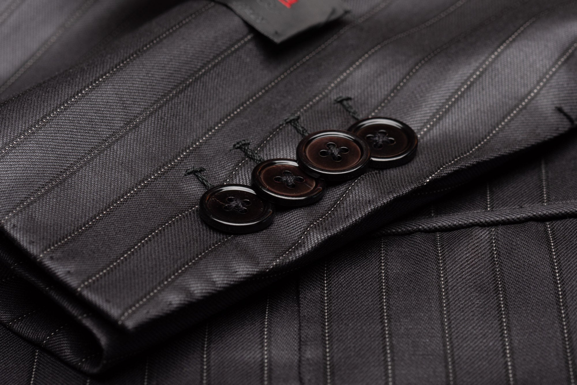 D'AVENZA Roma For MIOZZI Handmade Gray Striped Wool Suit EU 50 NEW US 40 D'AVENZA