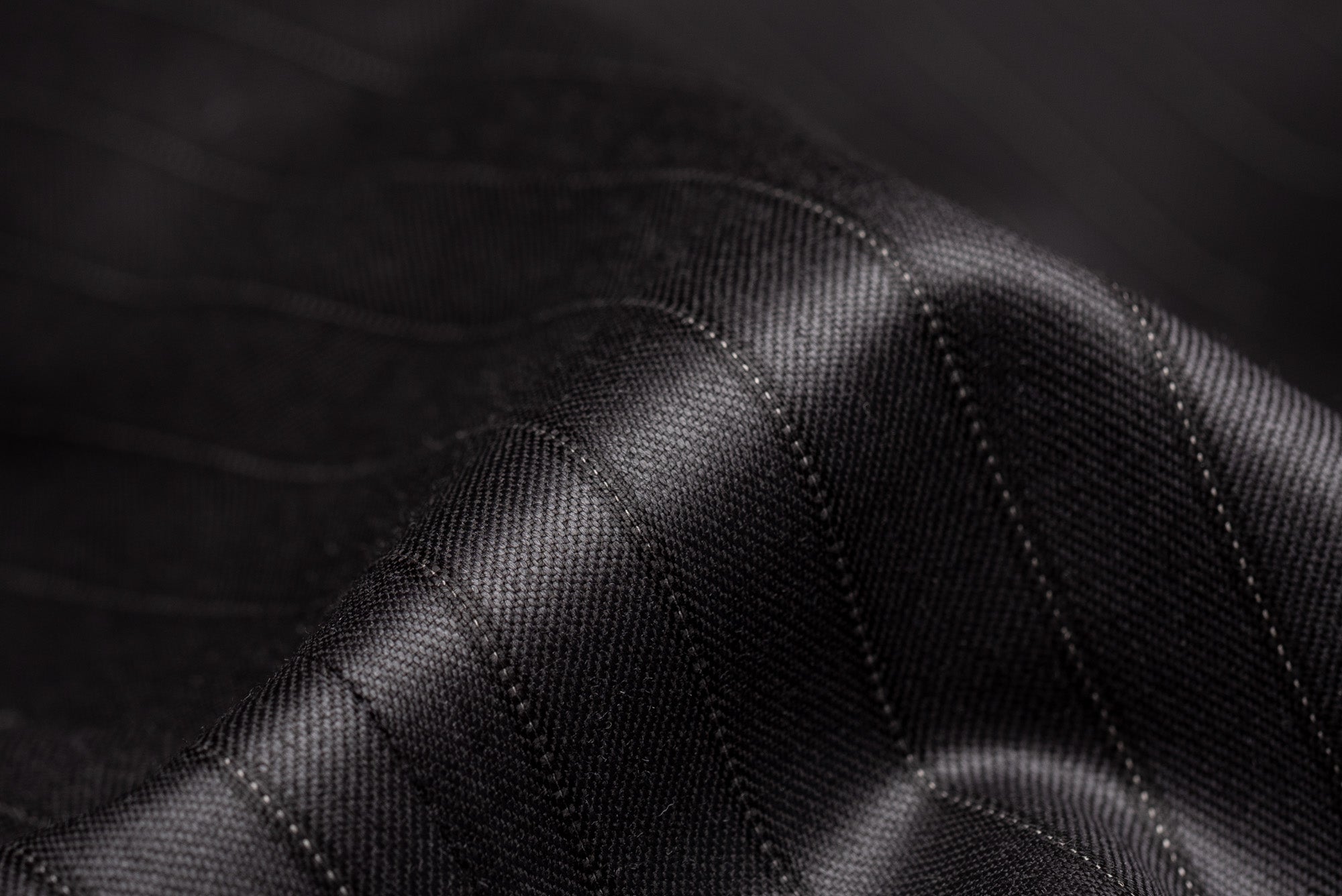 D'AVENZA Roma For MIOZZI Handmade Gray Striped Wool Suit EU 50 NEW US 40 D'AVENZA