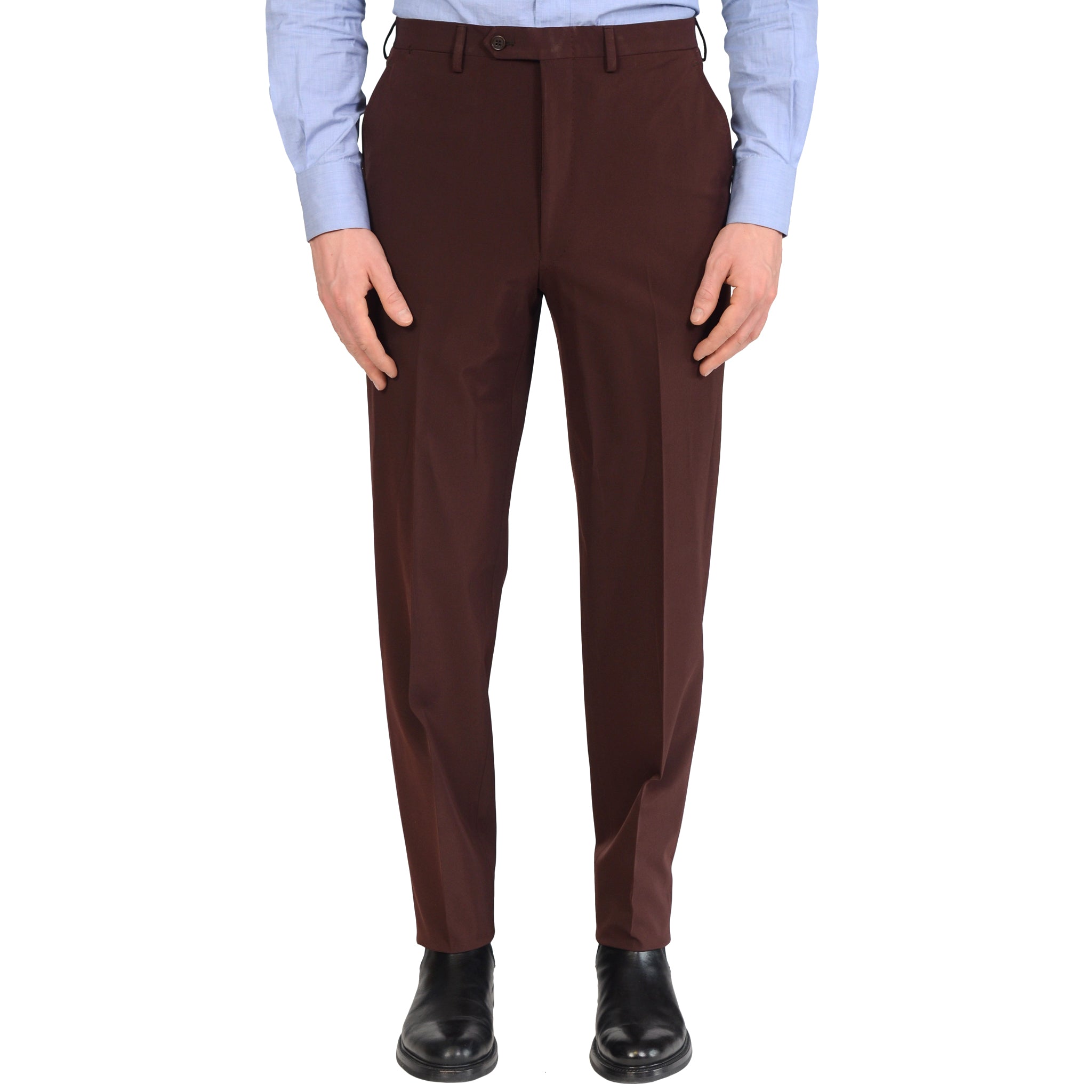 D'AVENZA Roma Handmade Burgundy "Techno" Suit EU 52 NEW US 42 D'AVENZA