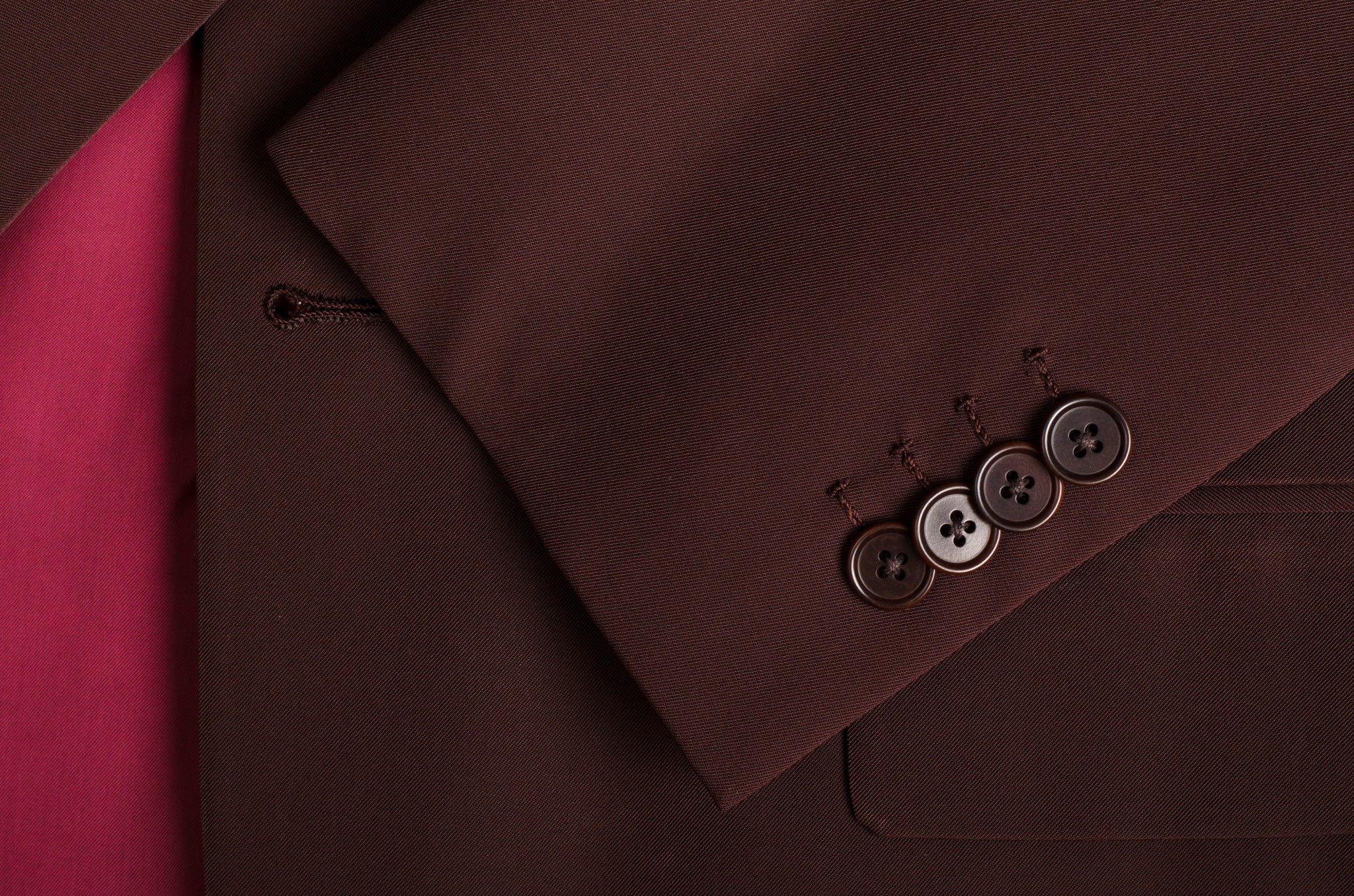 D'AVENZA Roma Handmade Burgundy "Techno" Suit EU 52 NEW US 42 D'AVENZA