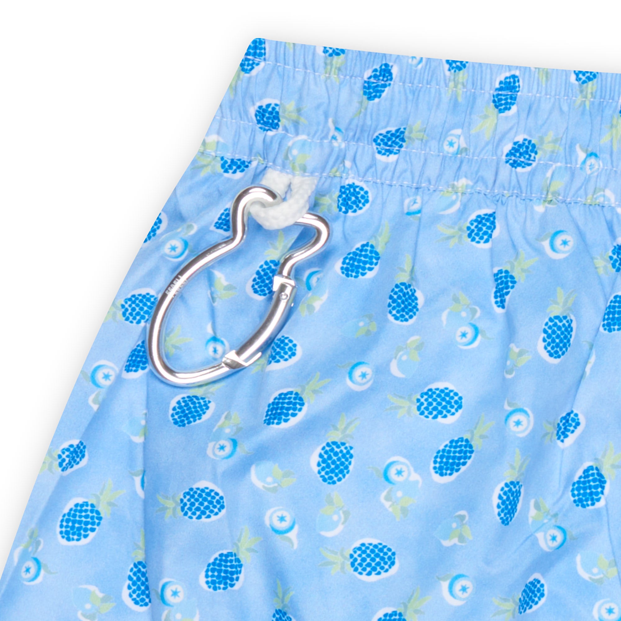 FEDELI Blue Fruit Print Madeira Airstop Swim Shorts Trunks NEW Size 3XL FEDELI