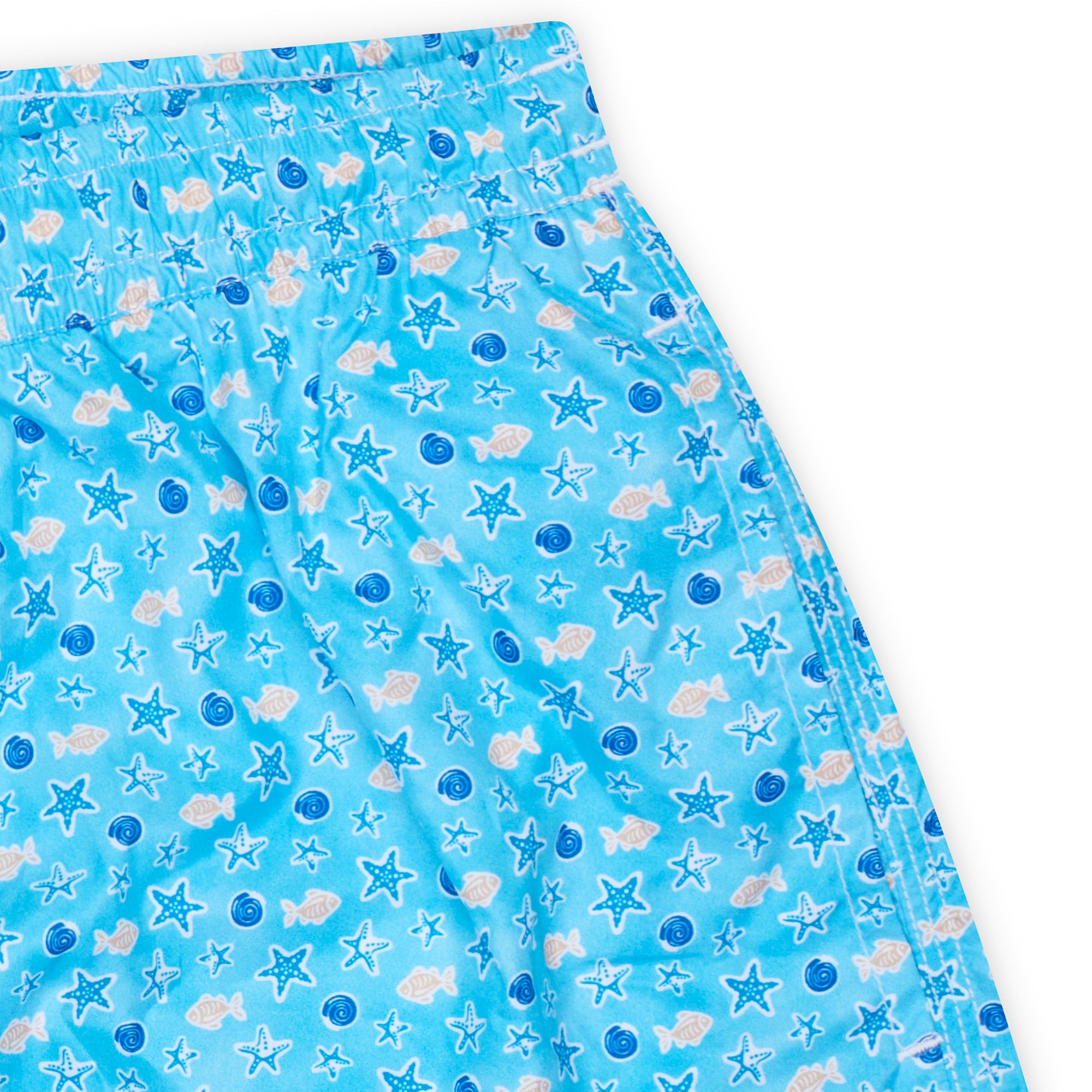 FEDELI Blue Sea Animals Print Madeira Airstop Swim Shorts Trunks NEW 3XL FEDELI