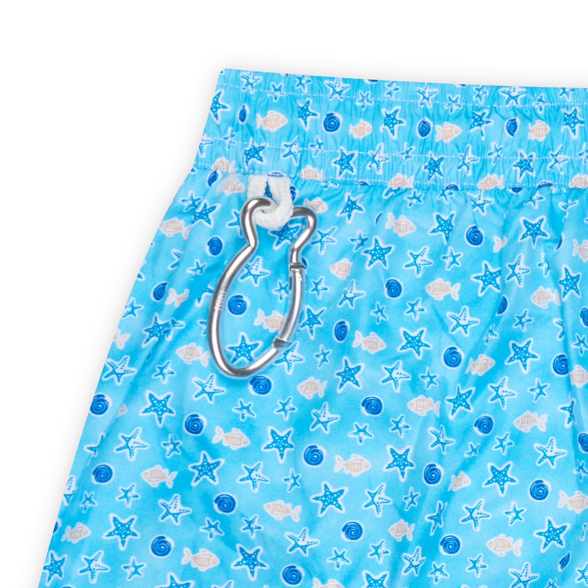 FEDELI Blue Sea Animals Print Madeira Airstop Swim Shorts Trunks NEW 3XL FEDELI