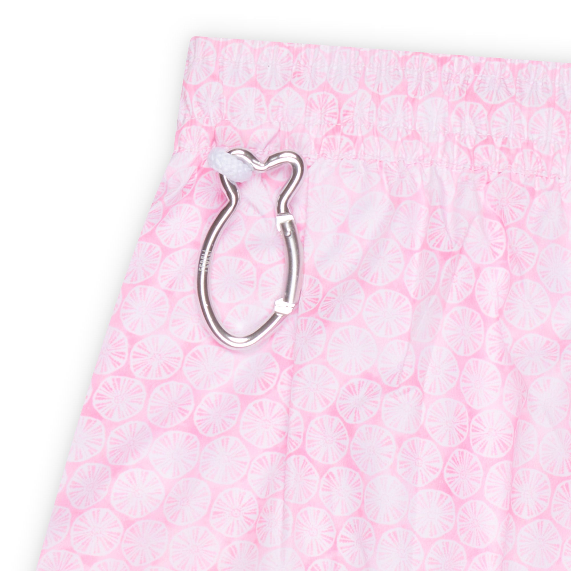 FEDELI Light Pink Circle Print Positano Airstop Swim Shorts Trunks NEW S FEDELI