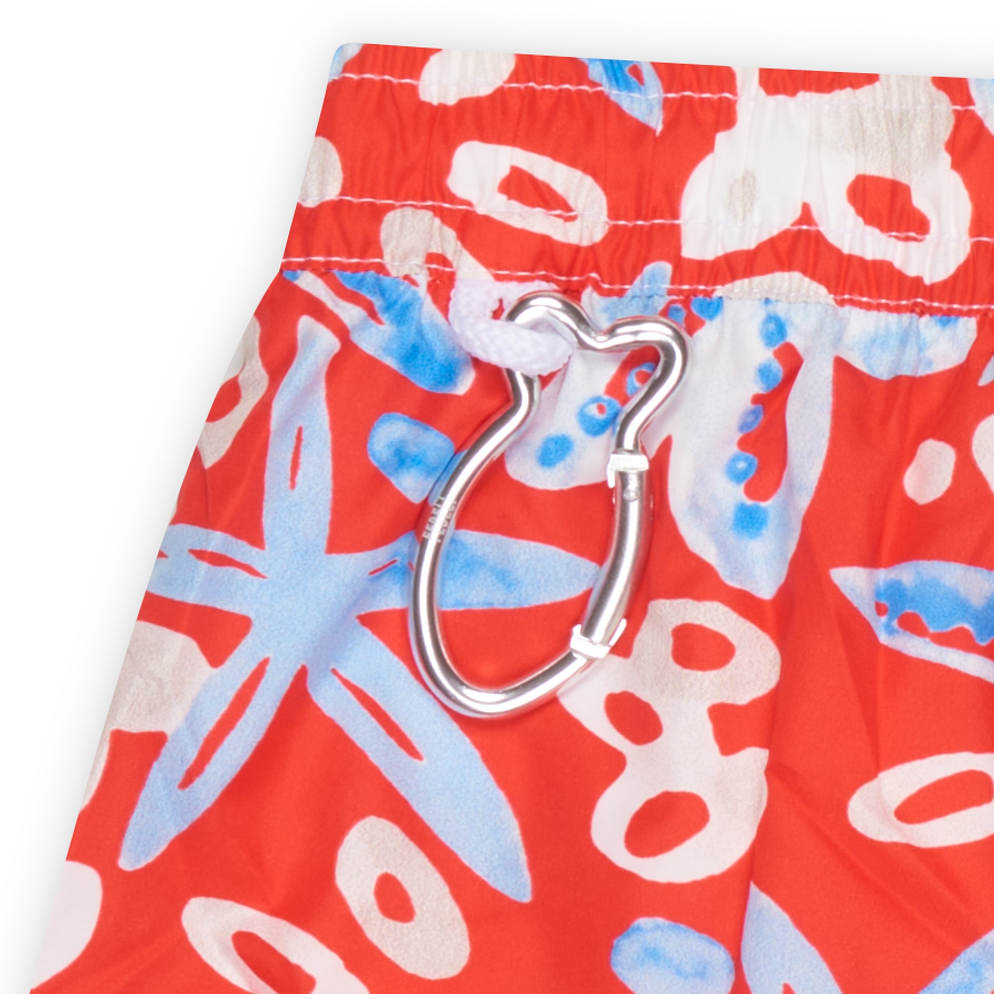 FEDELI Red Starfish Print Maldive Airstop Swim Shorts Trunks NEW Size M FEDELI