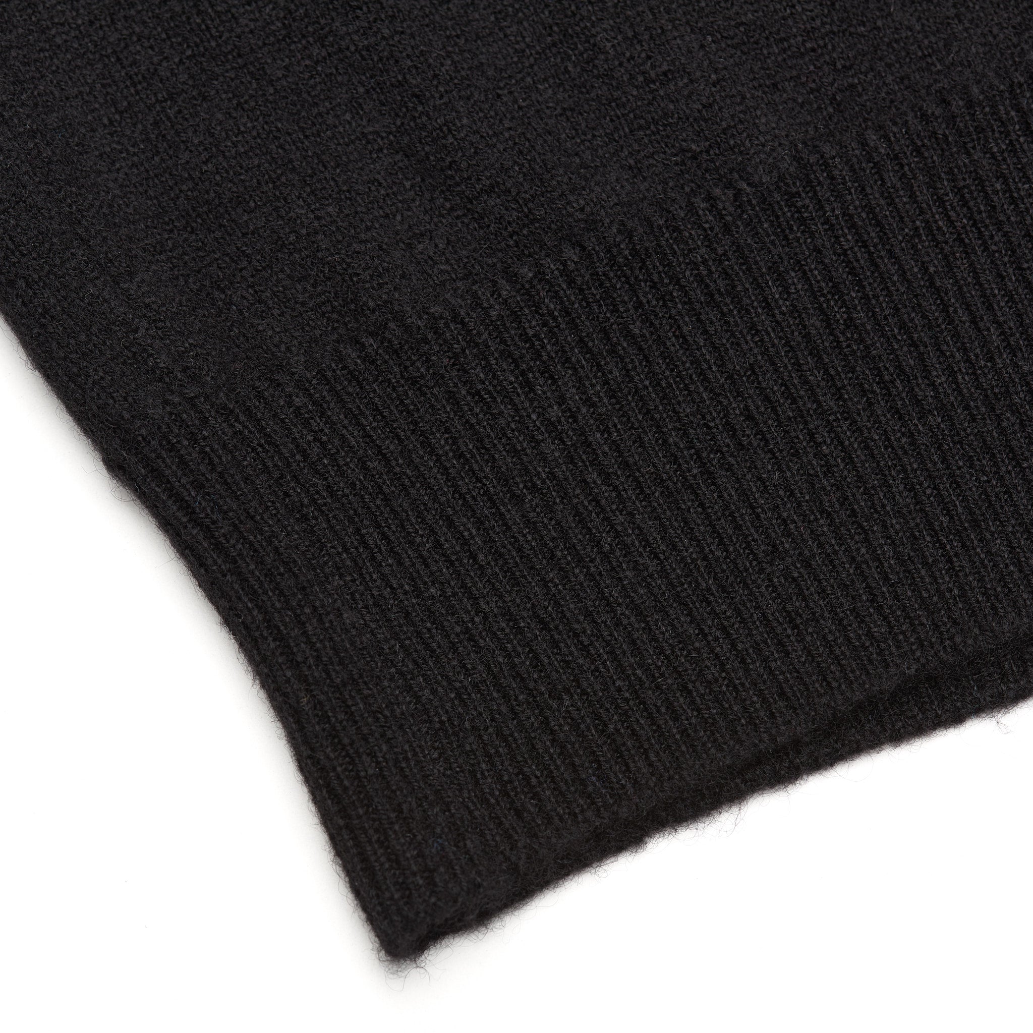 FEDELI Black Cashmere V-Neck Sleeveless Sweater NEW FEDELI