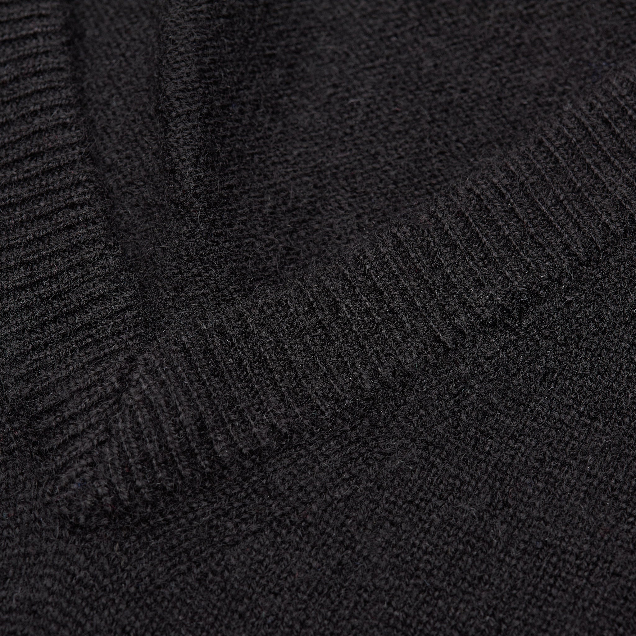 FEDELI Black Cashmere V-Neck Sleeveless Sweater NEW FEDELI