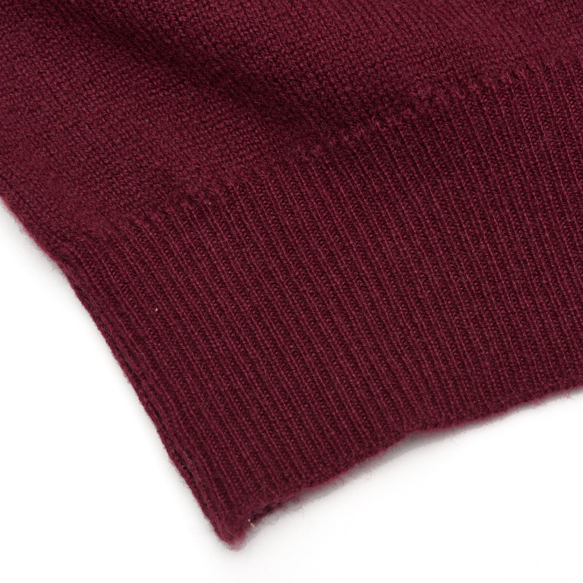 FEDELI Crimson Cashmere V-Neck Sweater EU 46 NEW US XS Slim Fit FEDELI