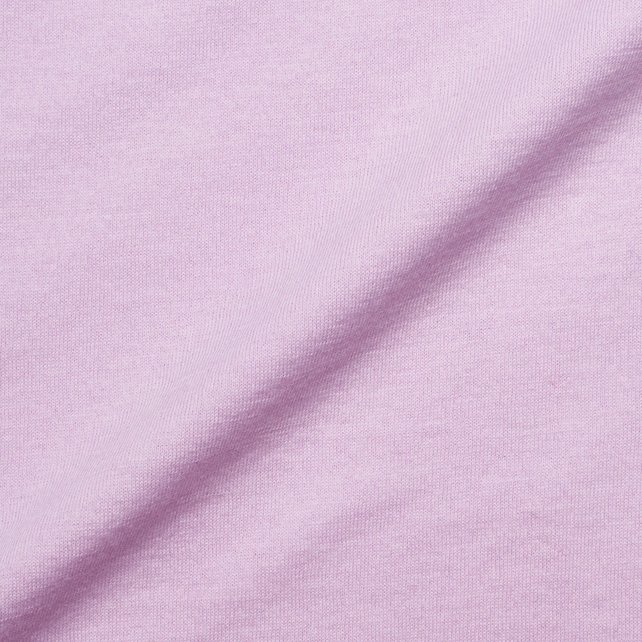 FEDELI "Gary" Light Purple Cotton Super Light Frosted T-Shirt EU 46 NEW US XS FEDELI