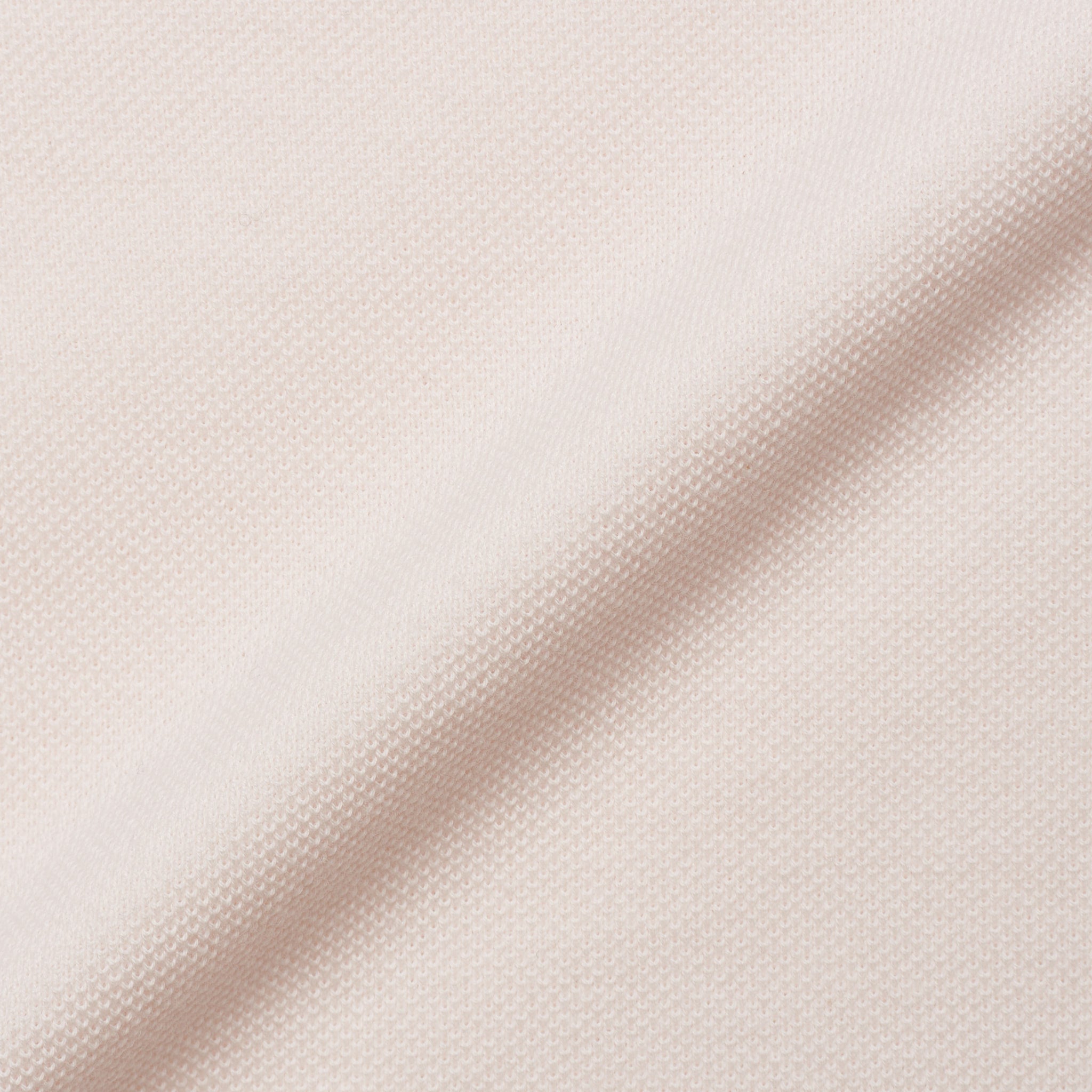 FEDELI "North" Ultra Light Pink Cotton Pique Short Sleeve Polo Shirt NEW FEDELI