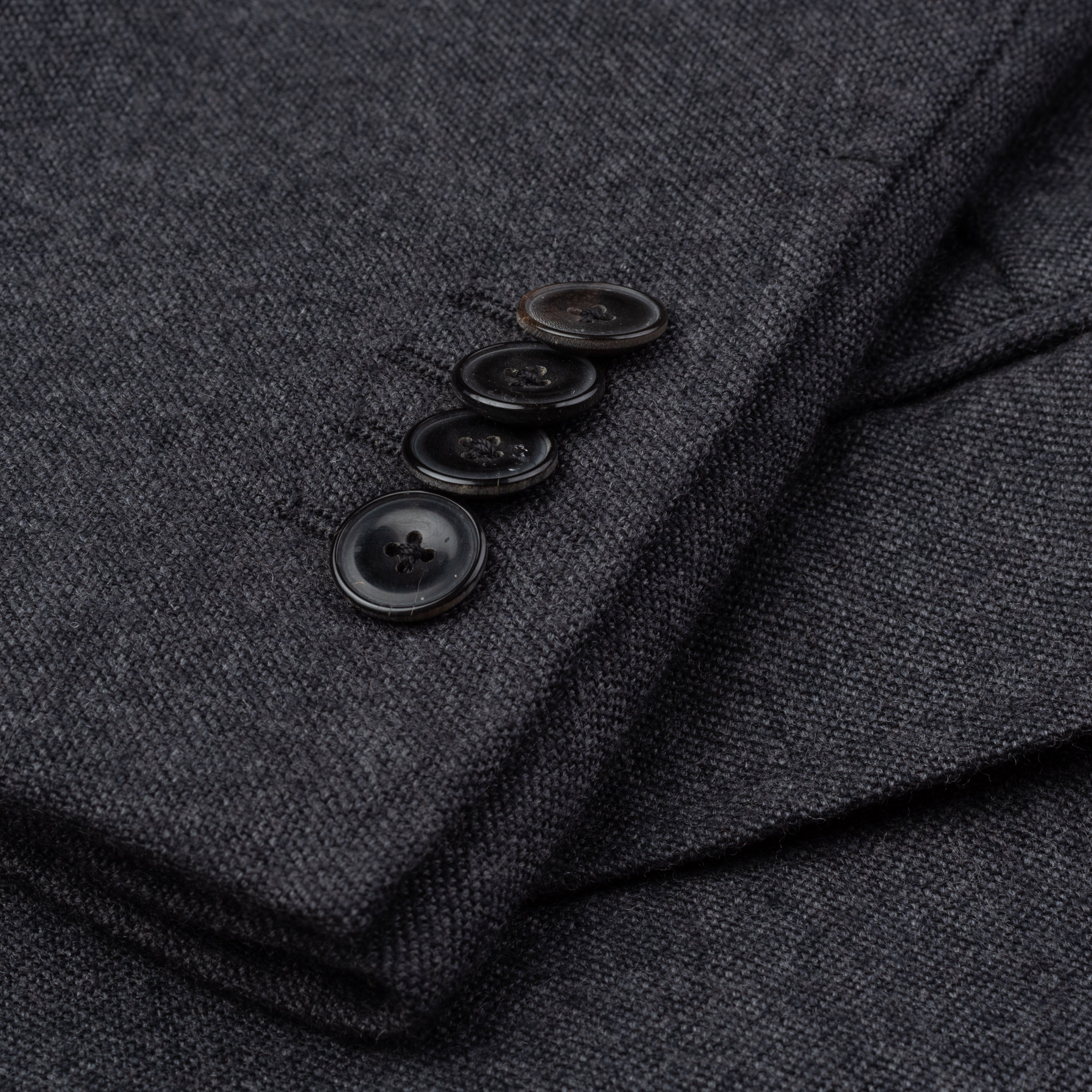 GIOVANNI CASTANGIA Handmade Gray Wool Flannel Jacket EU 50 NEW US 40 CASTANGIA