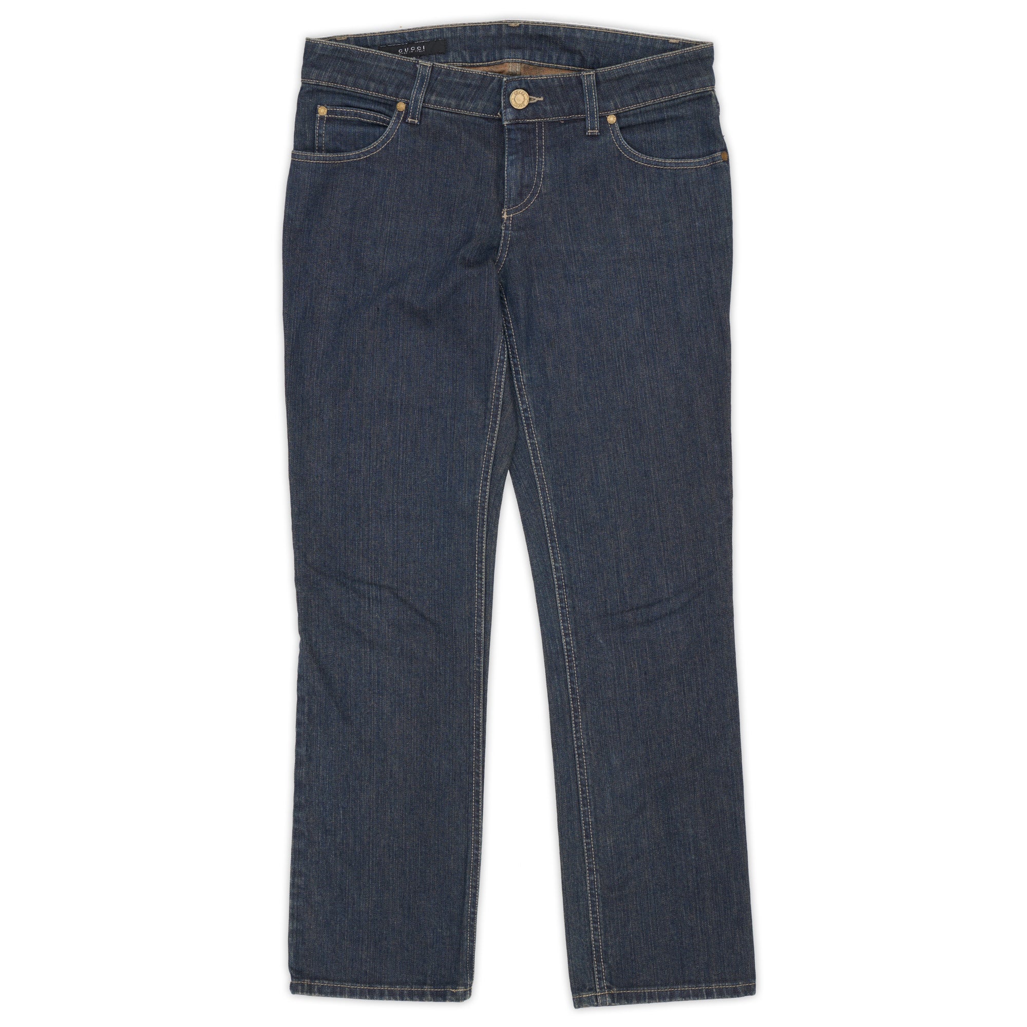 GUCCI Made in Italy Blue Denim Women's Jeans Pants EU 40 US