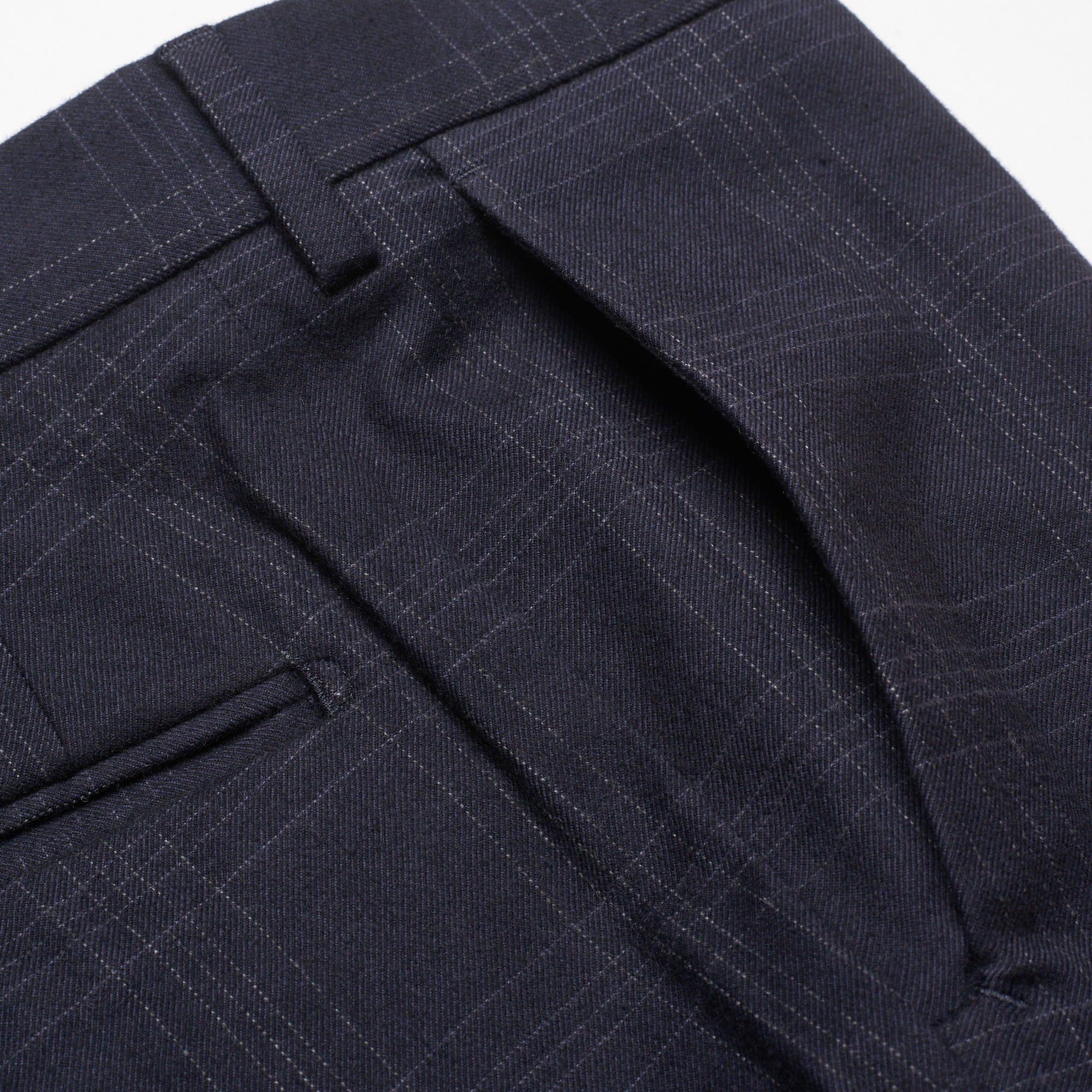 INCOTEX (Slowear) Blue Plaid Cotton Twill Pants EU 46 NEW US 30 Slim Fit INCOTEX