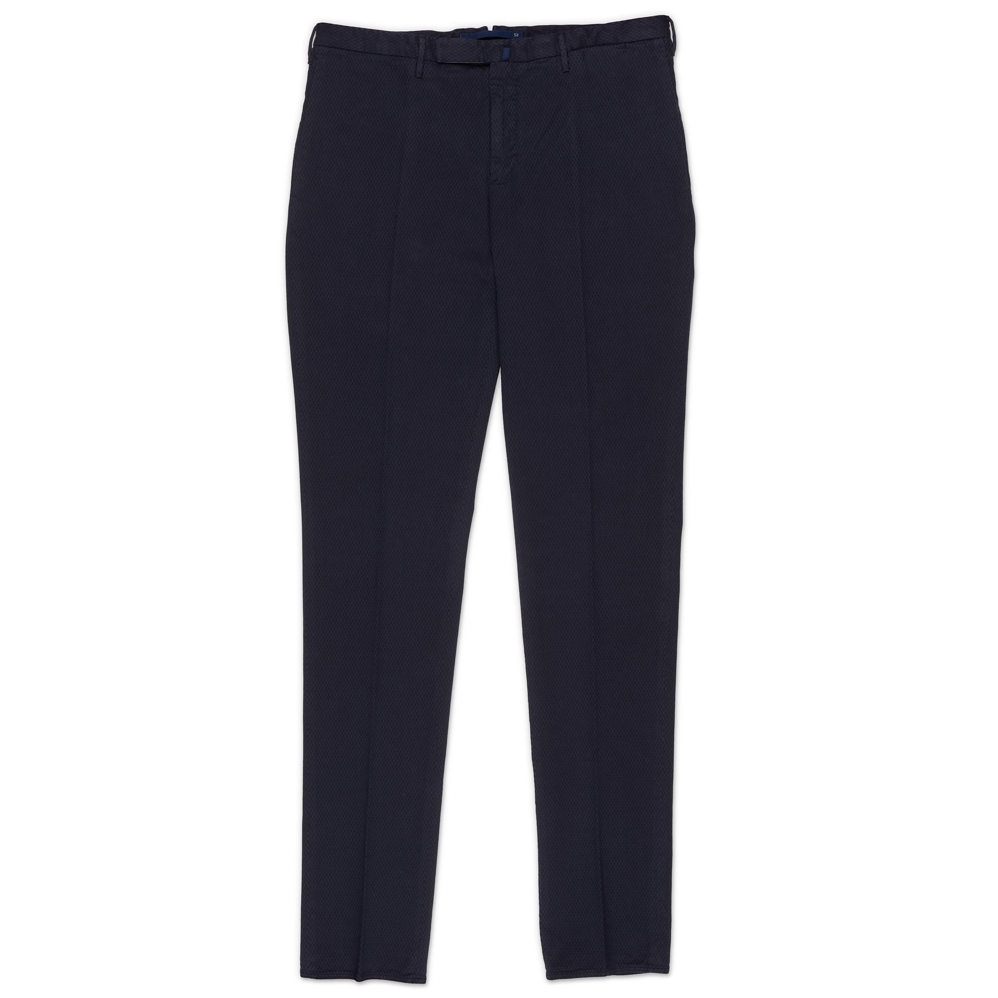 INCOTEX (Slowear) Pattern 82 Blue Cotton High Comfort Pants EU 52 NEW 36 Skin Fi INCOTEX