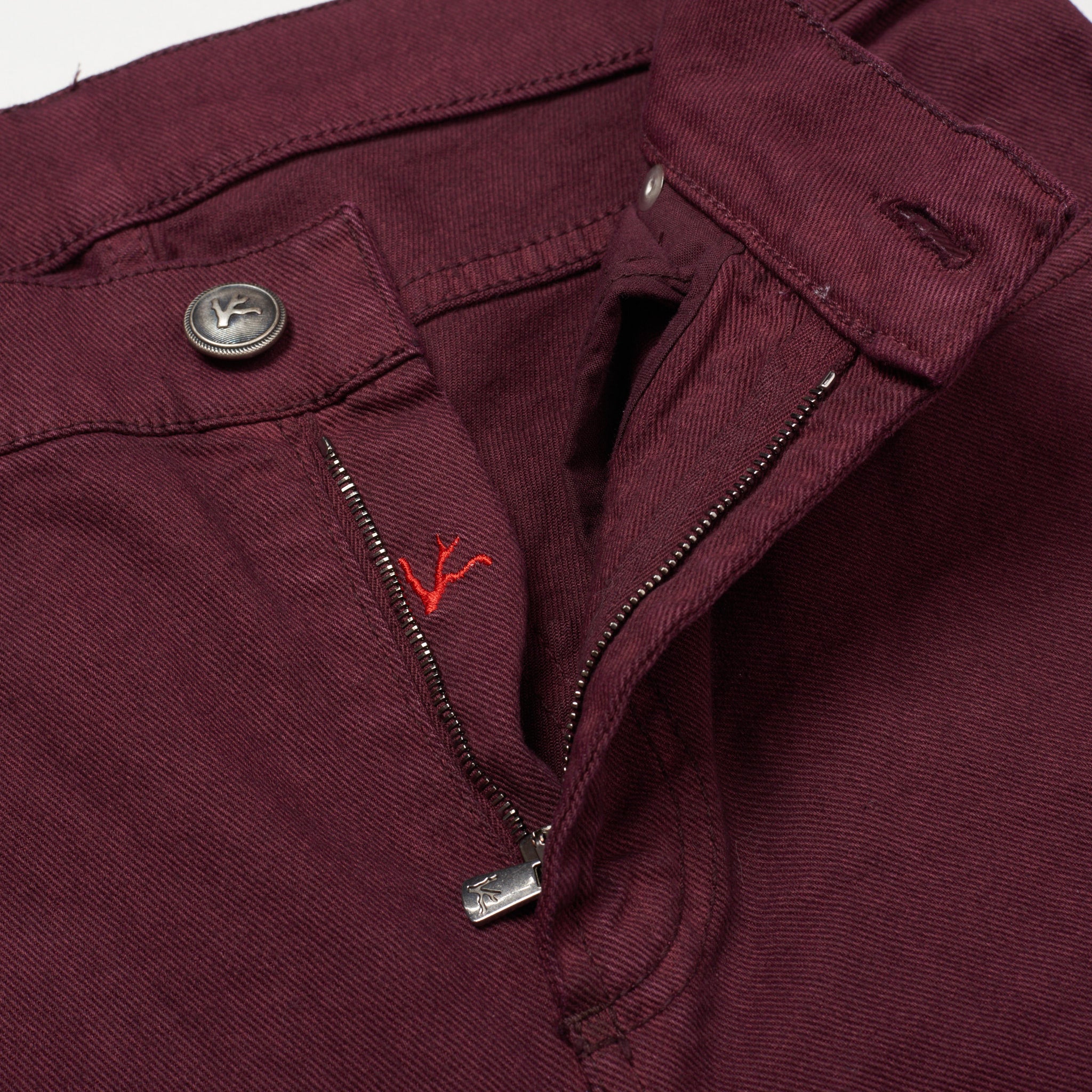 ISAIA Napoli Purple Denim Stretch Jeans Pants NEW Slim Fit ISAIA