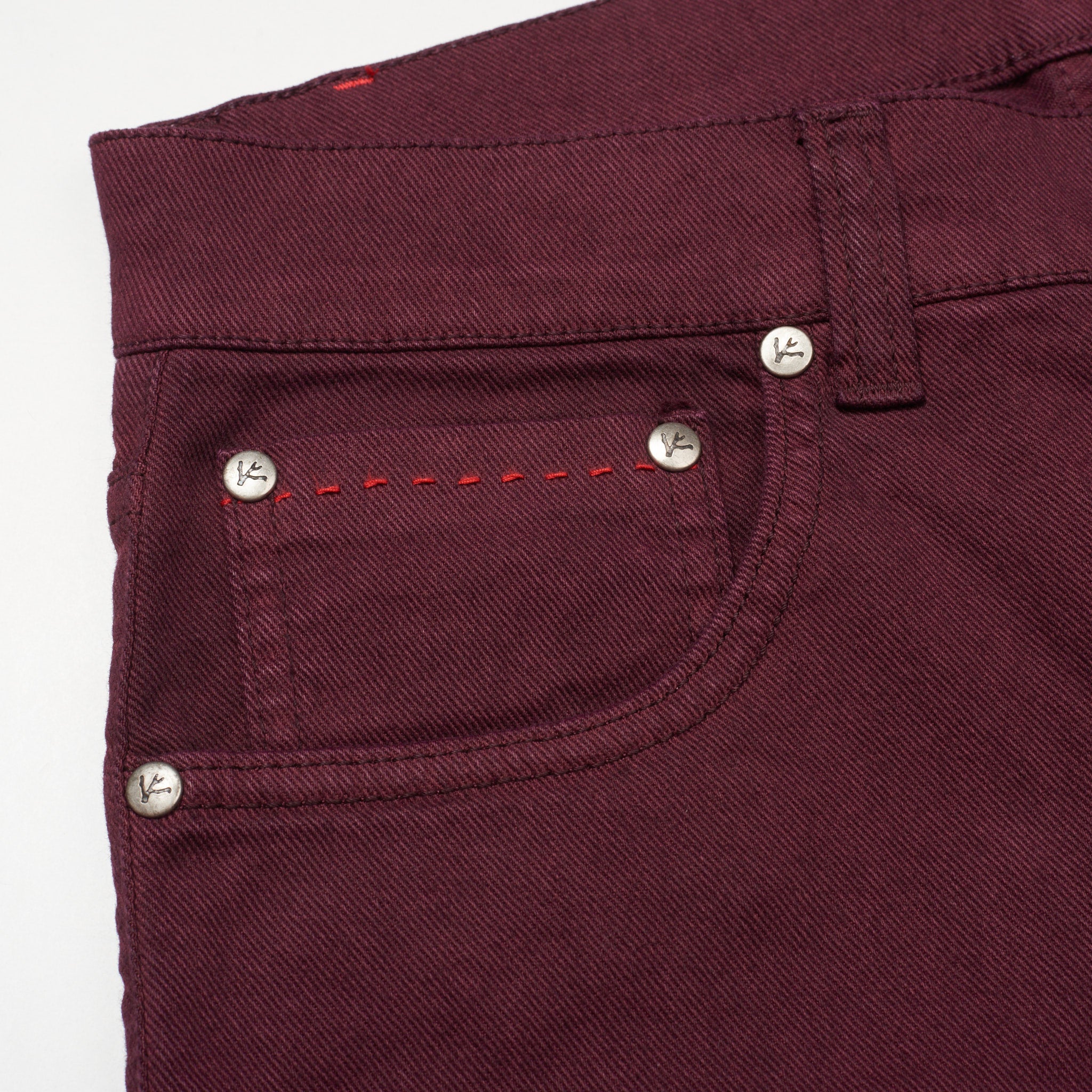 ISAIA Napoli Purple Denim Stretch Jeans Pants NEW Slim Fit ISAIA