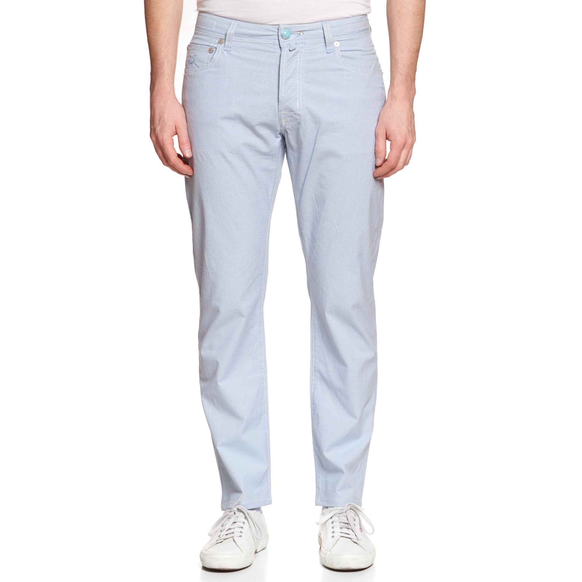 JACOB COHEN J688 Comfort Blue Cotton Stretch Slim Jeans Pants US 34 JACOB COHEN