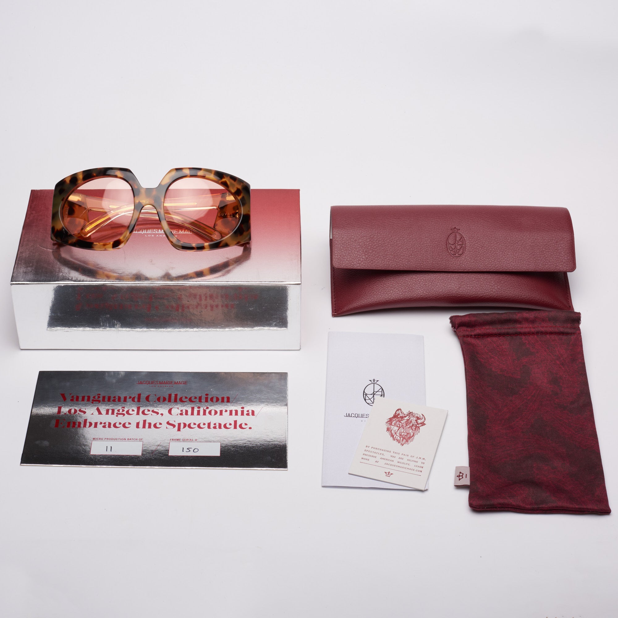 JACQUES MARIE MAGE "Duval" JMMDV-90 Limited Edition 25/100 Sunglasses NEW JACQUES MARIE MAGE