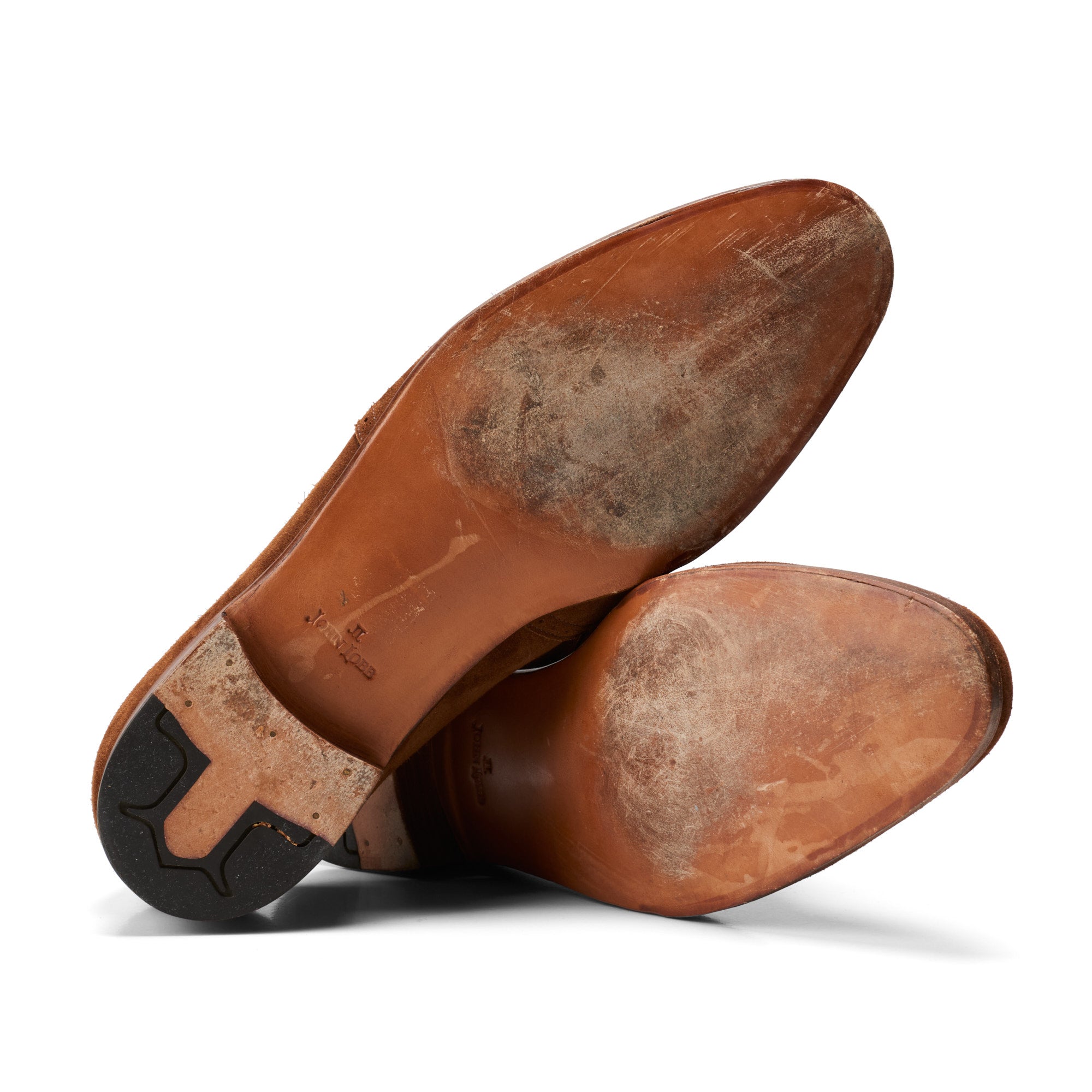 JOHN LOBB By REQUEST "Cavendish" Suede Oxford Shoes UK 7.5E US 8.5 Last 7000 JOHN LOBB