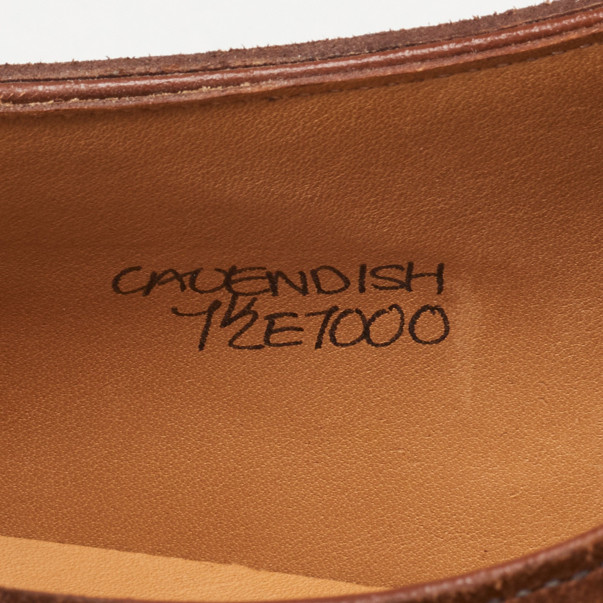 JOHN LOBB By REQUEST "Cavendish" Suede Oxford Shoes UK 7.5E US 8.5 Last 7000 JOHN LOBB