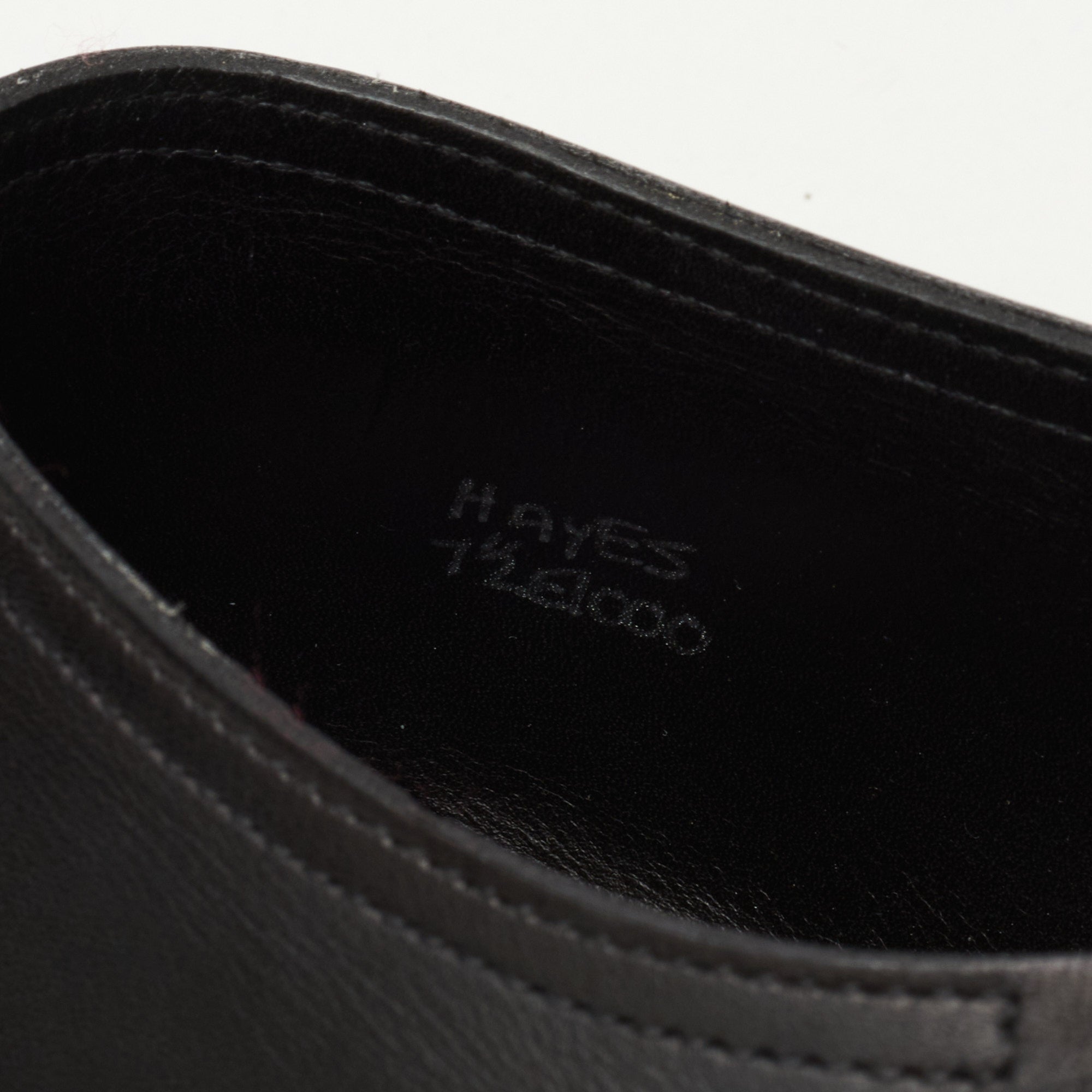 JOHN LOBB "Hayes" Black Leather Double Monk Apron Shoes UK 7.5E US 8.5 Last 7000 JOHN LOBB