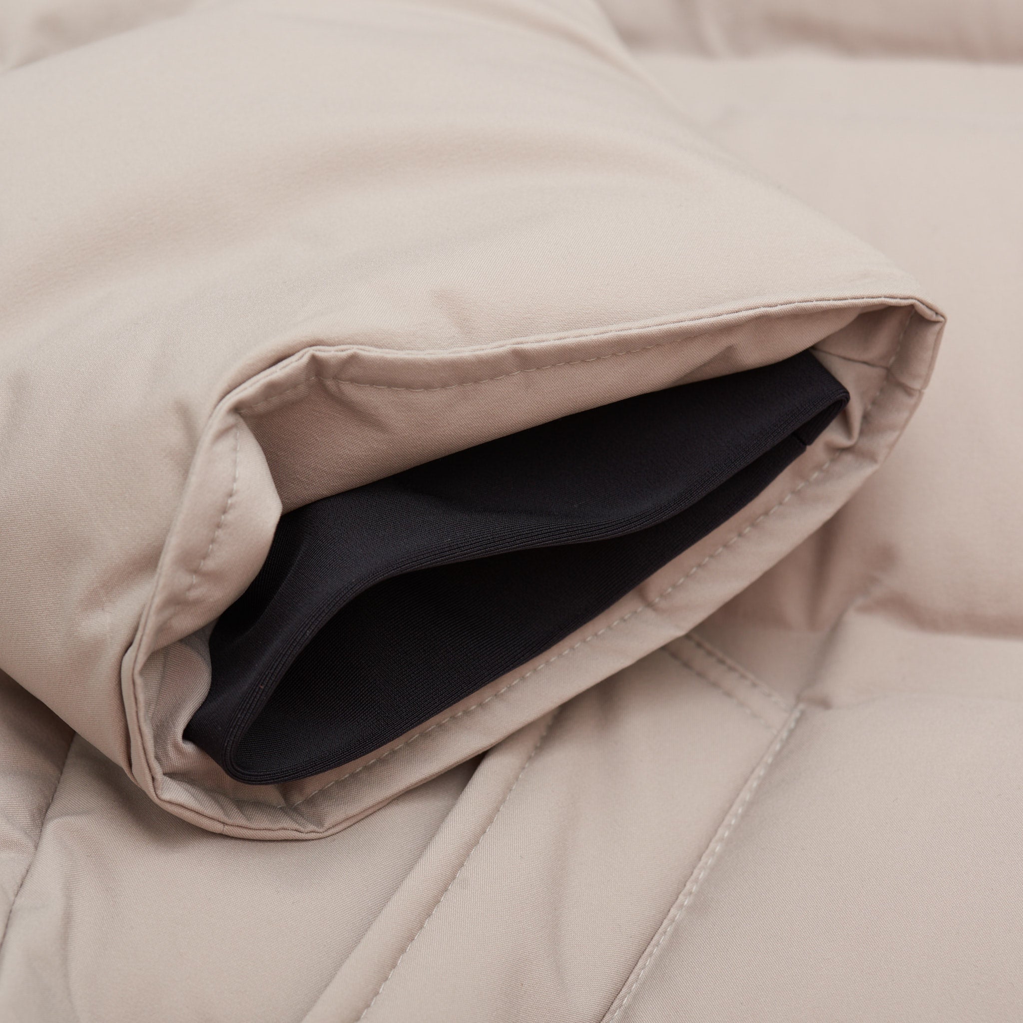 KIRED Tailored Sportswear Gray Goose Down Padded Double Breasted Coat 54 XL KIRED