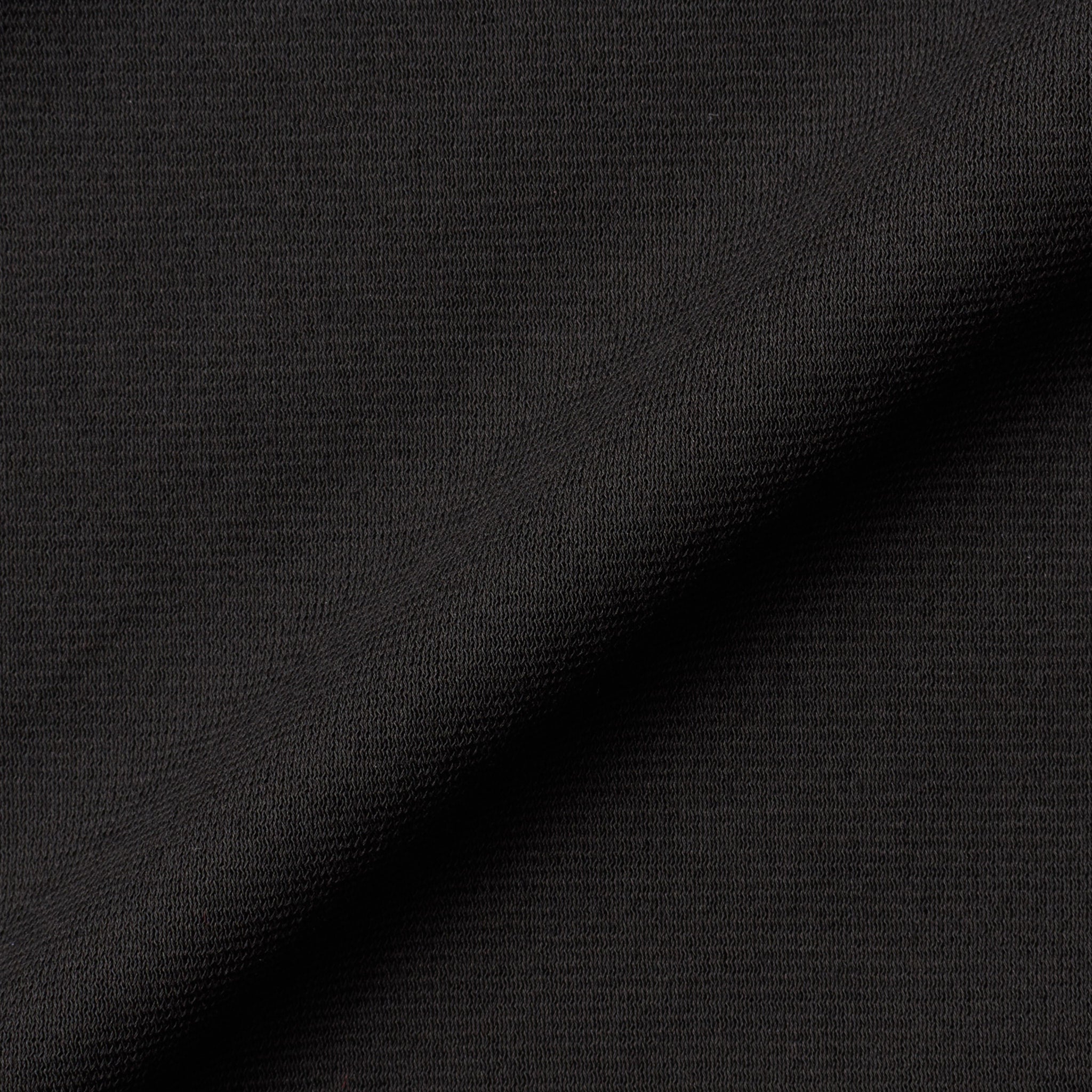 Kiton KIRED "Baciomc" Black Exclusive Crepe Cotton Short Sleeve T-Shirt KIRED