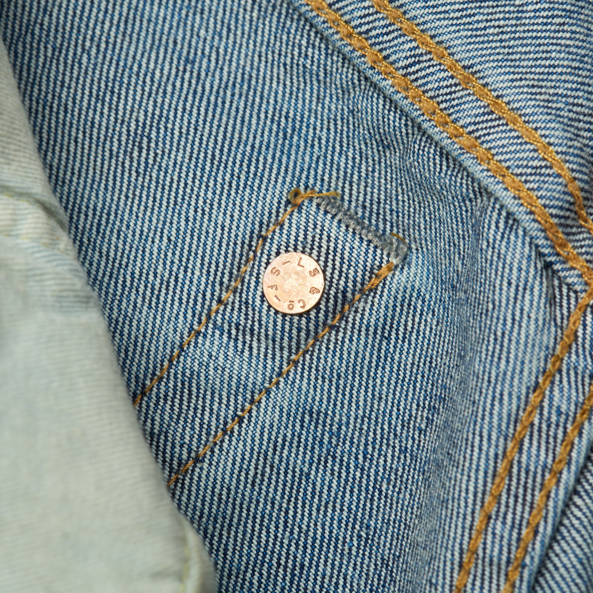 LEVI'S LVC Big E Vintage Clothing 501Z XX Denim Selvedge Jeans W26 L32 LEVI'S