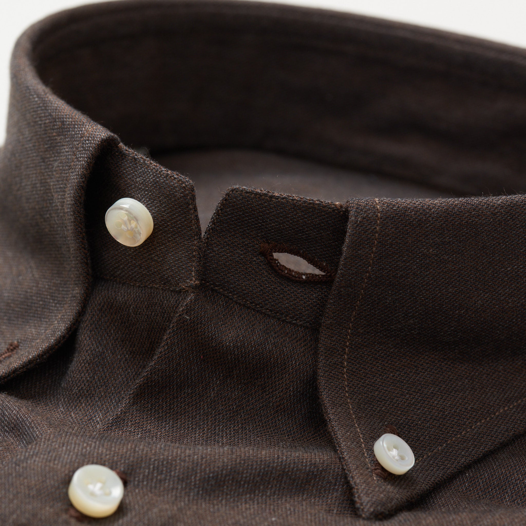 MATTABISCH by Kiton Handmade Gray Button-Down Shirt 40 NEW 15.75 Slim MATTABISCH