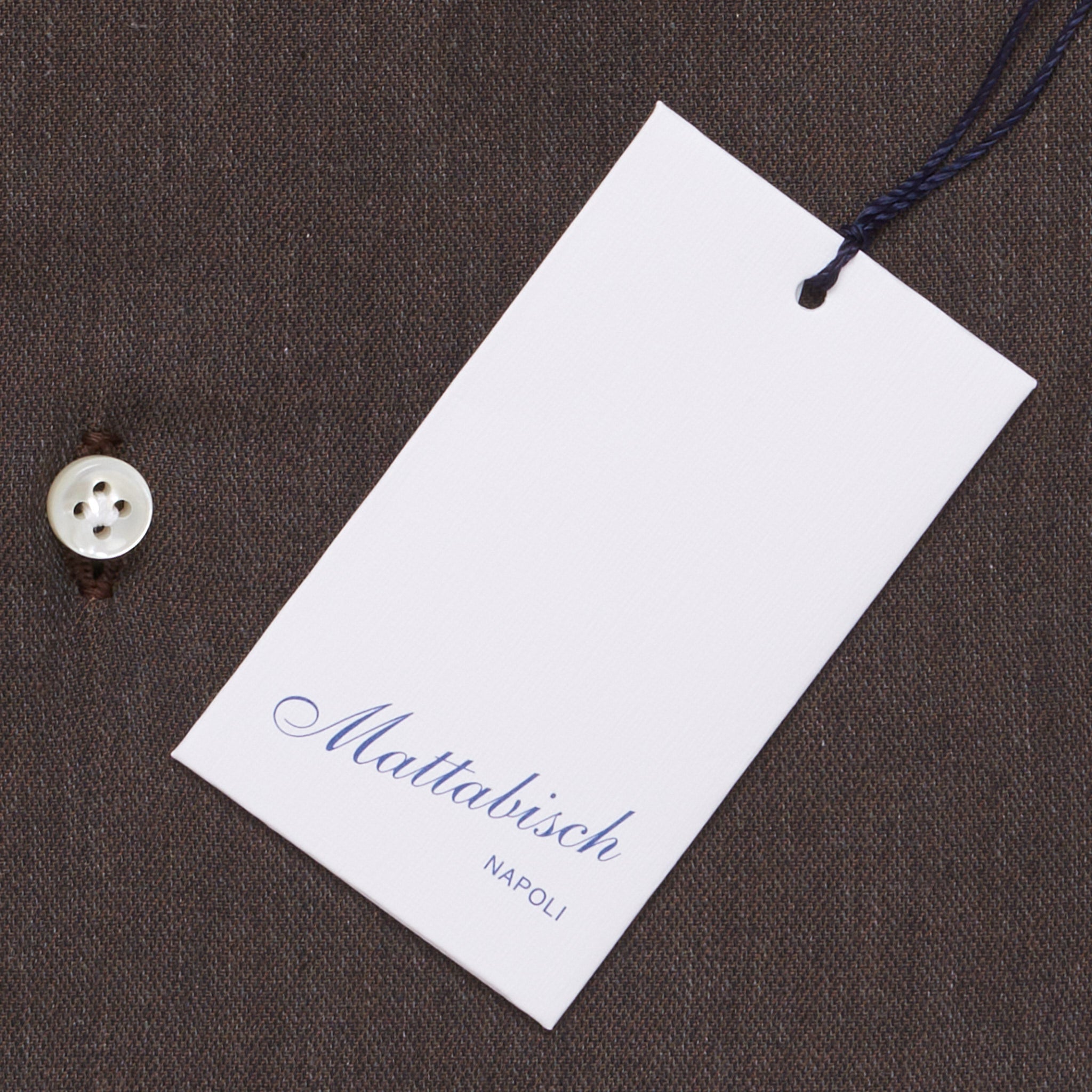 MATTABISCH by Kiton Handmade Gray Button-Down Shirt 40 NEW 15.75 Slim MATTABISCH