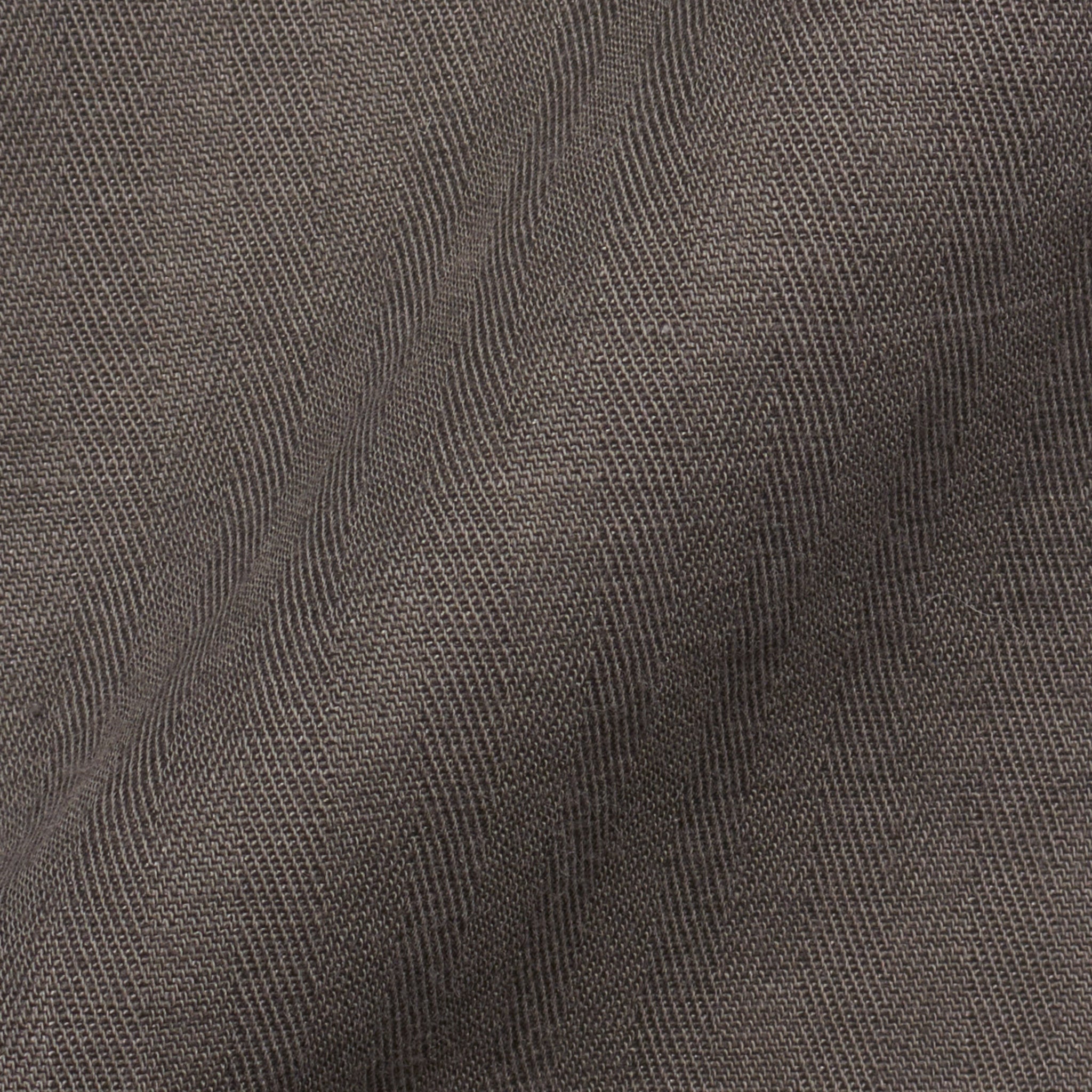PT01 PANTALONI TORINO Gray Herringbone Cotton-Linen Cargo Pants EU 50 US 34 PT01 PANTALONI TORINO