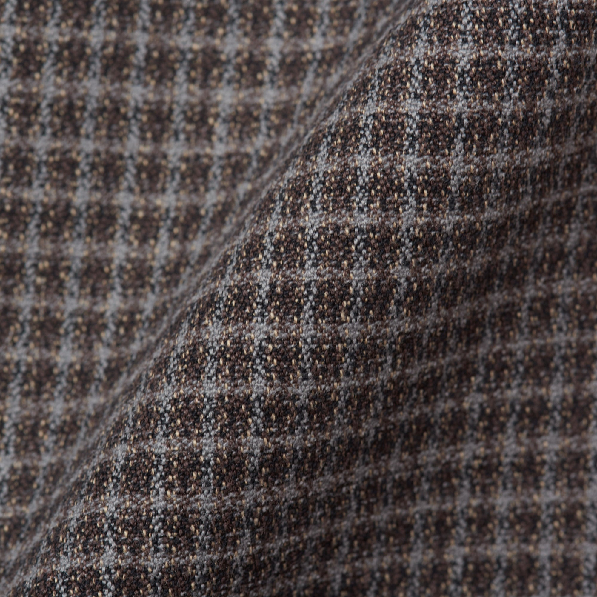 PT01 PANTALONI TORINO "Jacques" Gray Plaid Cotton Flat Front Pants NEW PT01 PANTALONI TORINO