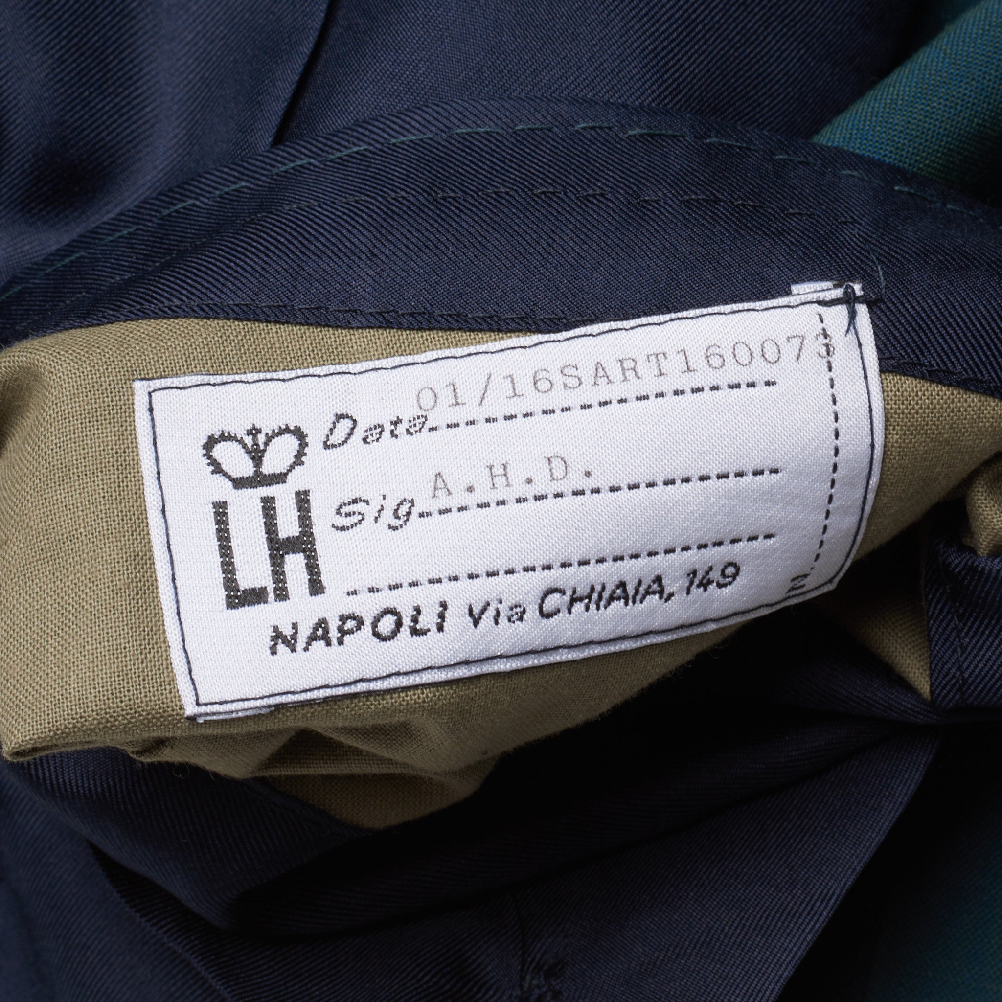 RUBINACCI Handmade Bespoke Green Wool Mohair DB Blazer Jacket EU 50 US 38 40 RUBINACCI