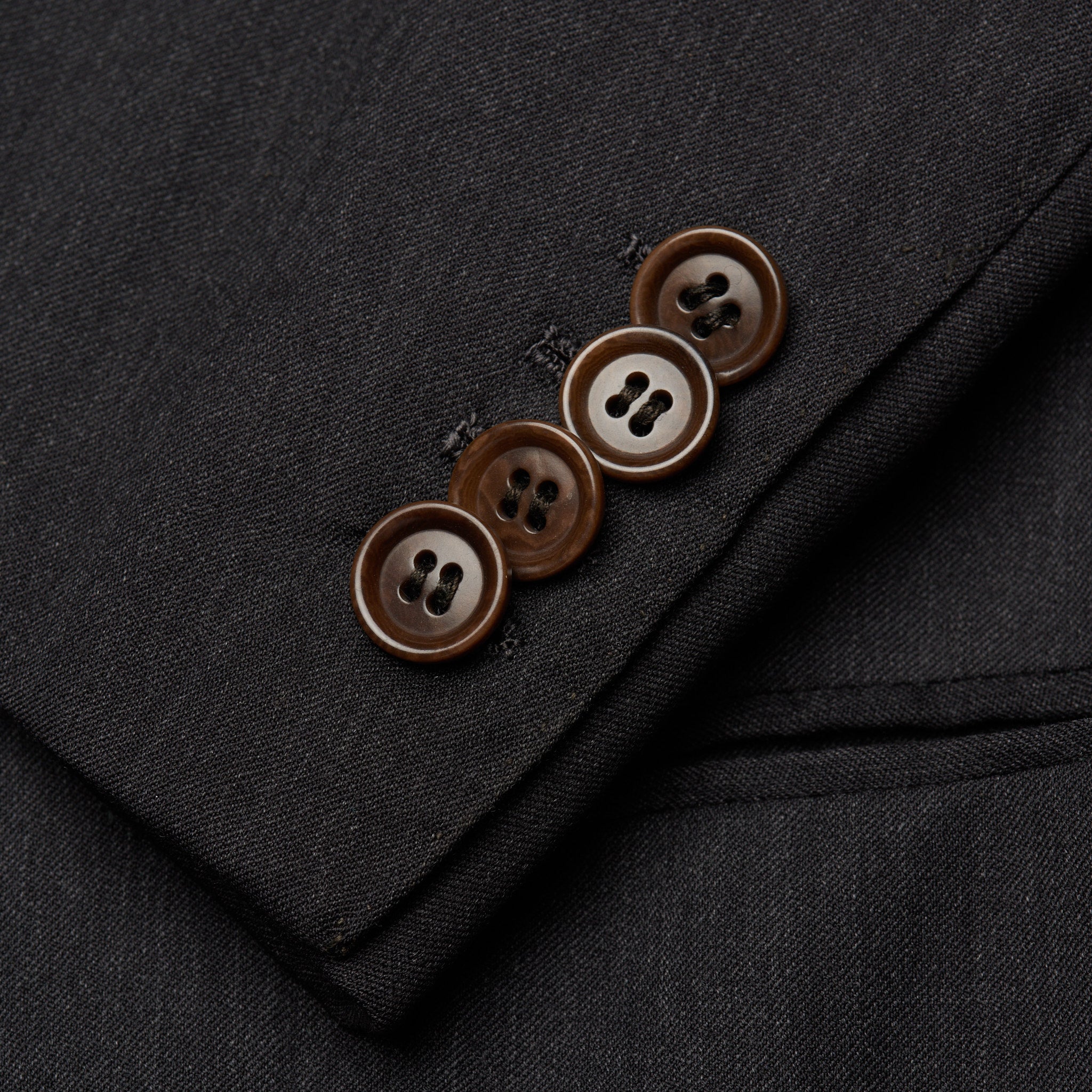 RUBINACCI LH Hand Made Bespoke Gray Wool Blazer Jacket EU 52 US 42 Athletic RUBINACCI