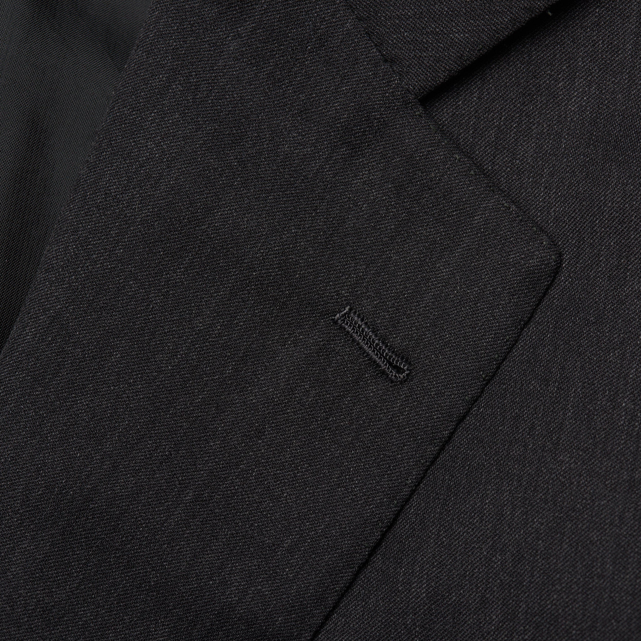 RUBINACCI LH Hand Made Bespoke Gray Wool Blazer Jacket EU 52 US 42 Athletic RUBINACCI