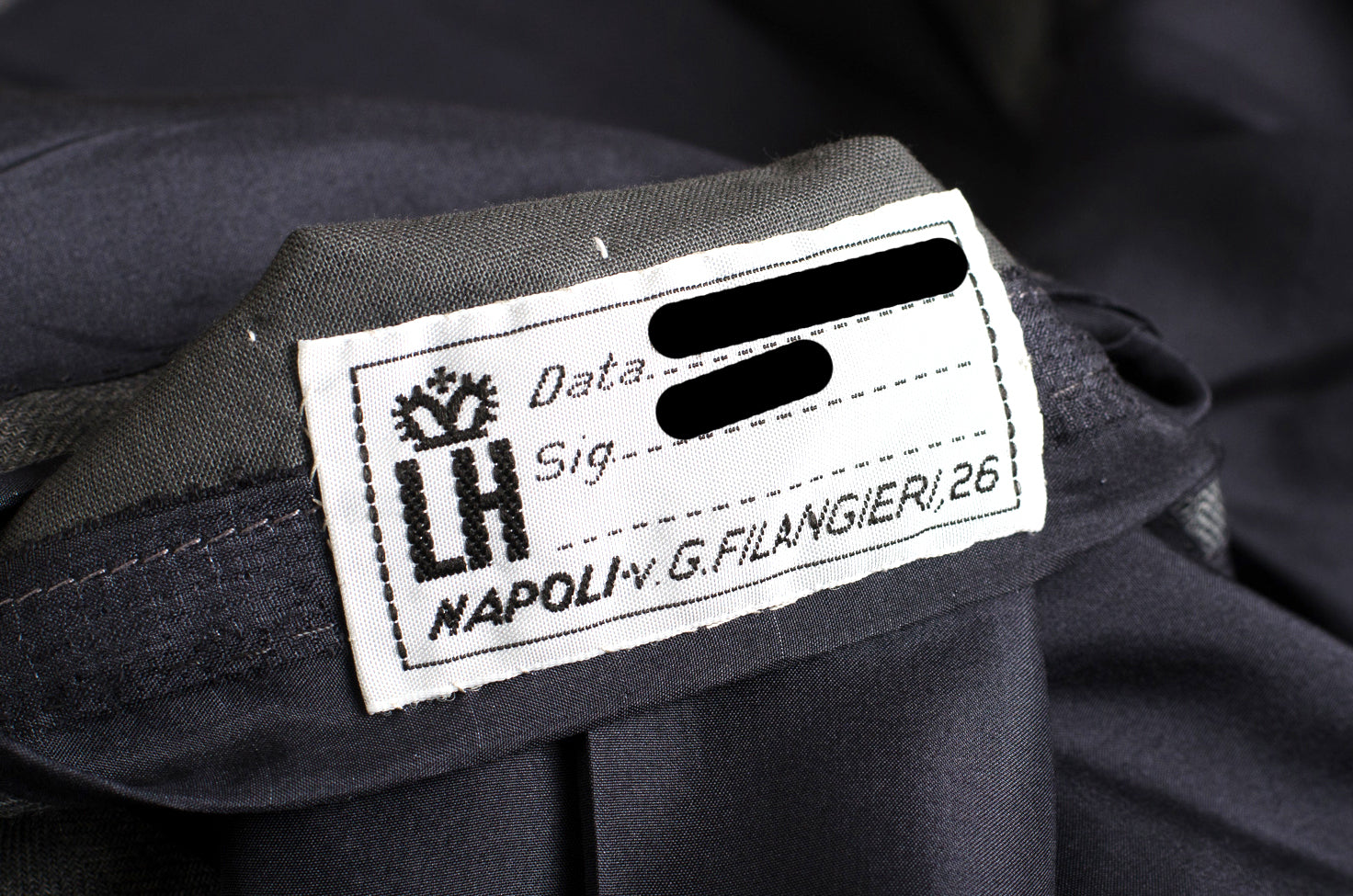 RUBINACCI Bespoke Gray Herringbone Linen Silk DB Blazer Jacket EU 50 US 38 40 RUBINACCI