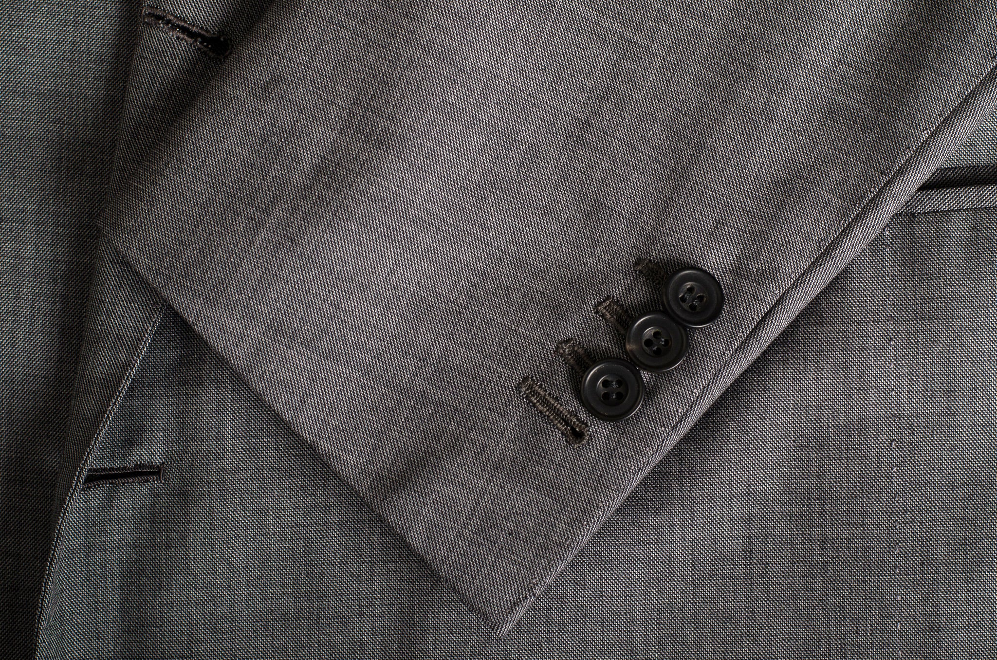 RUBINACCI Handmade Bespoke Gray Wool DB Blazer Jacket EU 50 NEW US 38 40 RUBINACCI