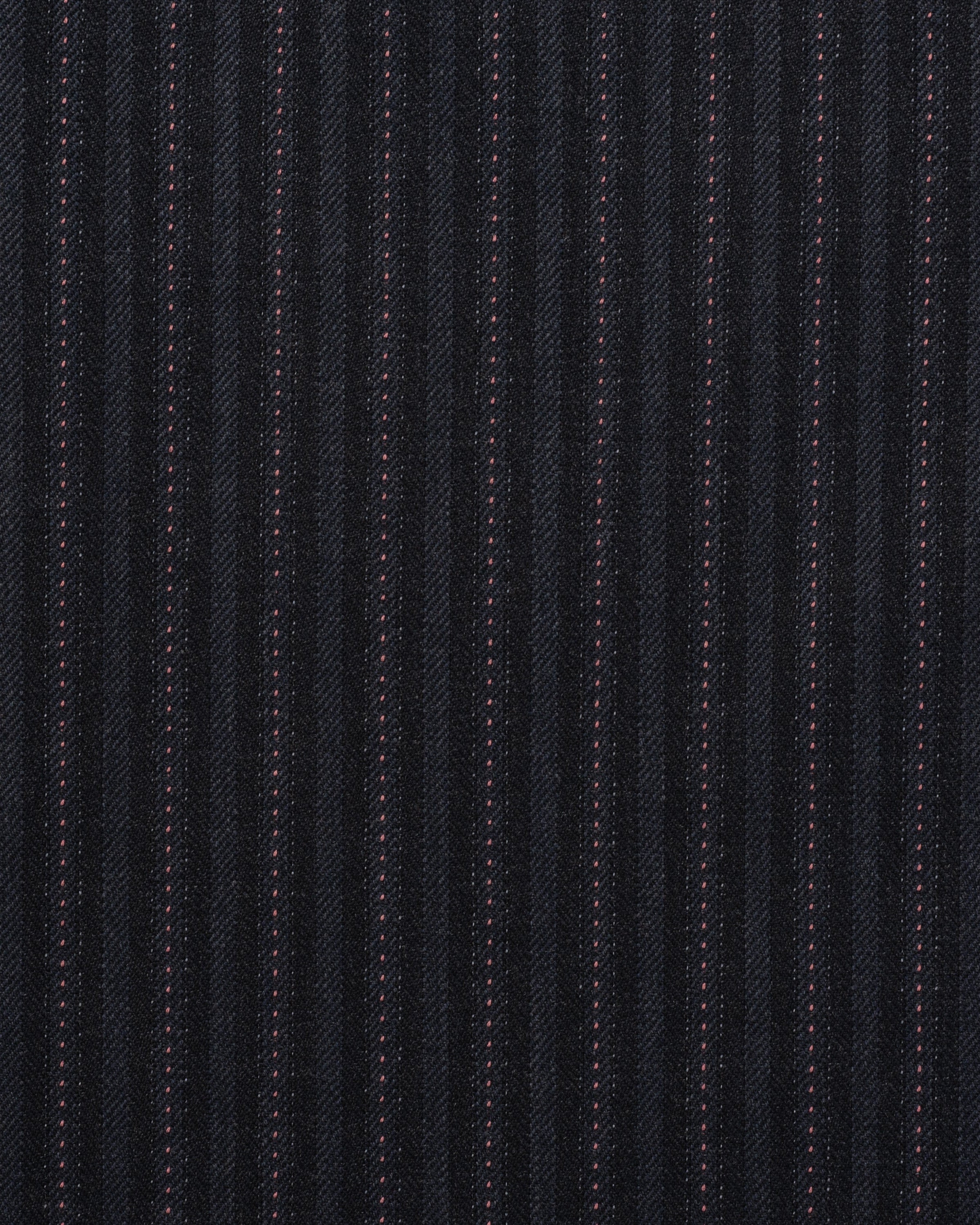 SARTORIA CASTANGIA Black Herringbone Striped Wool Super 130's Jacket 53 NEW 43 CASTANGIA